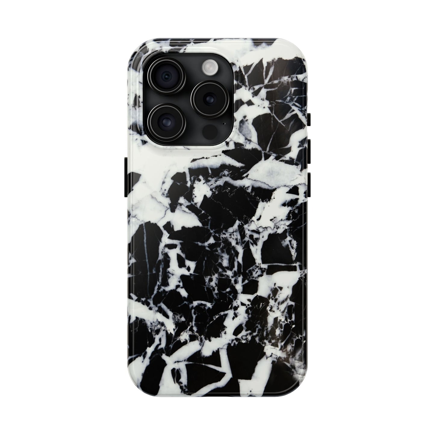 Black & White Shattered Phone Case (Apple & Android)