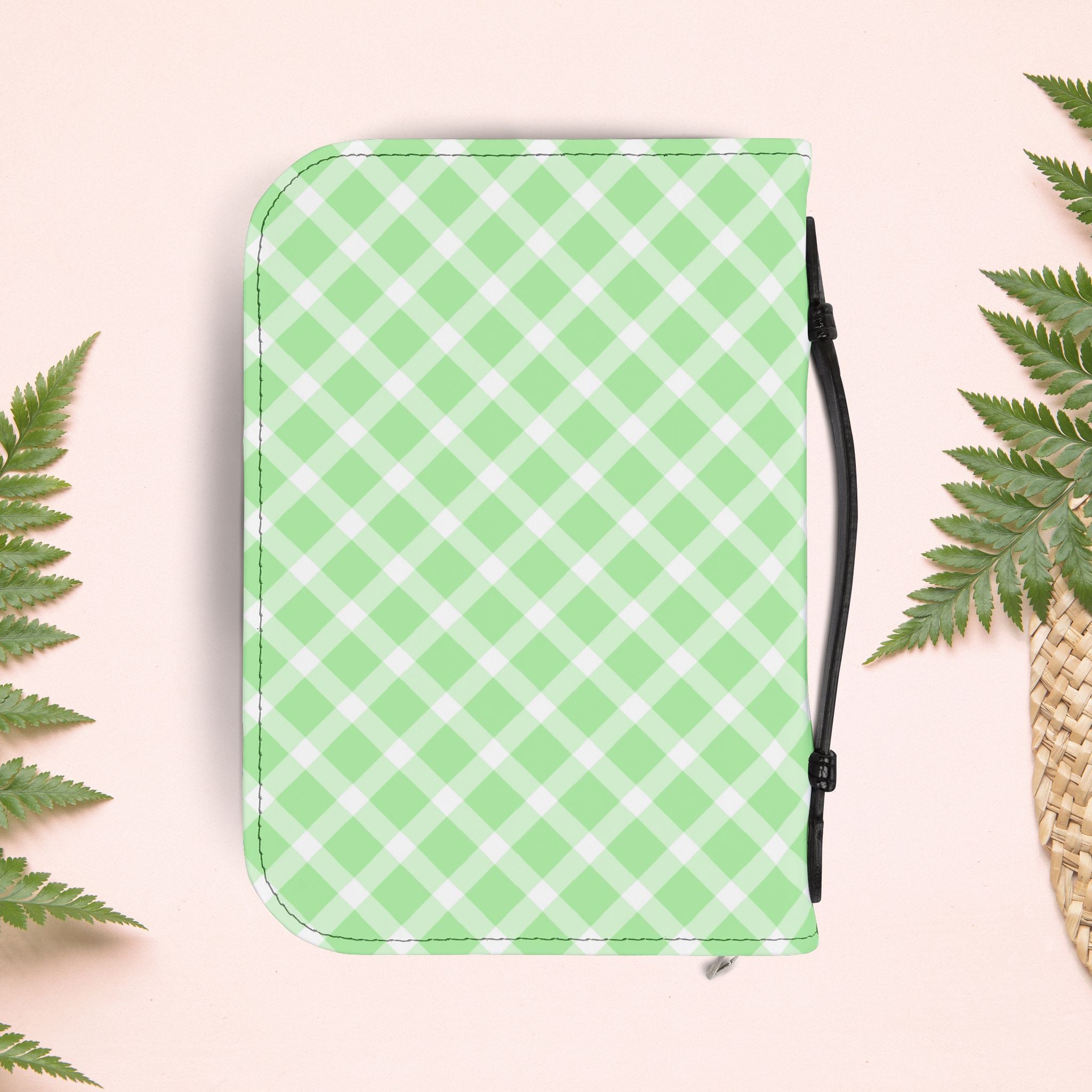 Green Picnic Plaid Book Cover