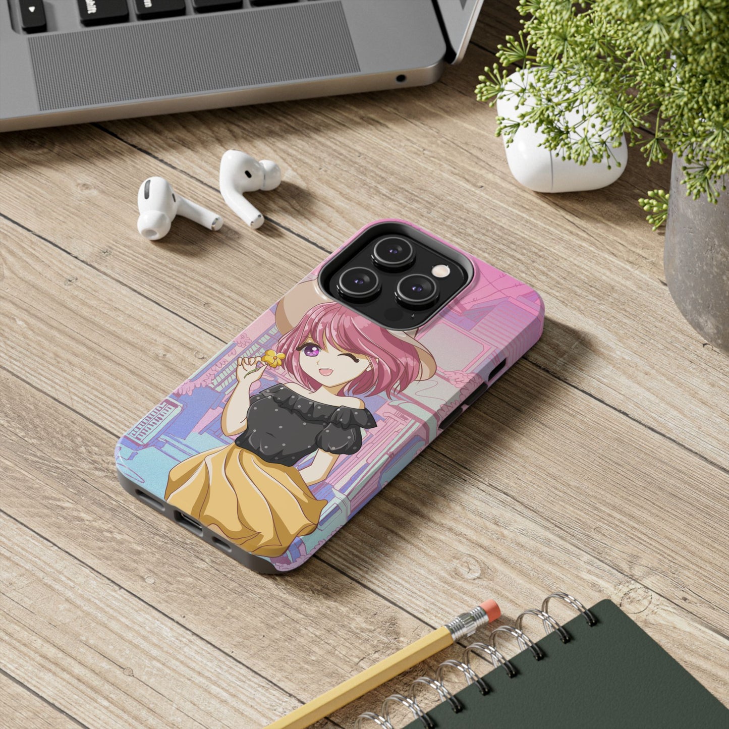 Anime Girl Phone Case (Apple & Android)