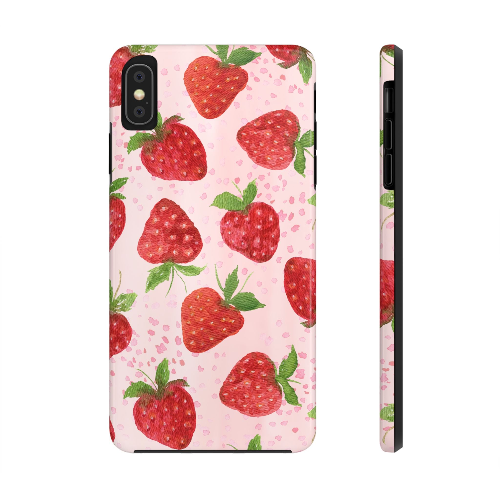 Cute Strawberries Phone Case (Apple & Android)