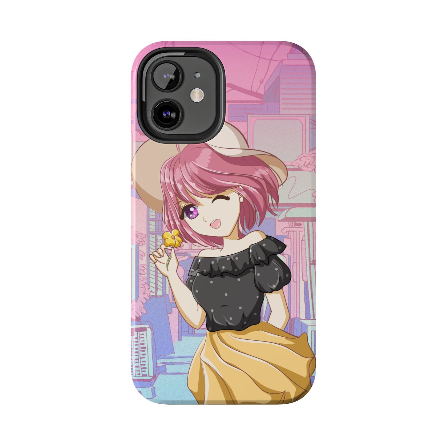 Anime Girl Phone Case (Apple & Android)