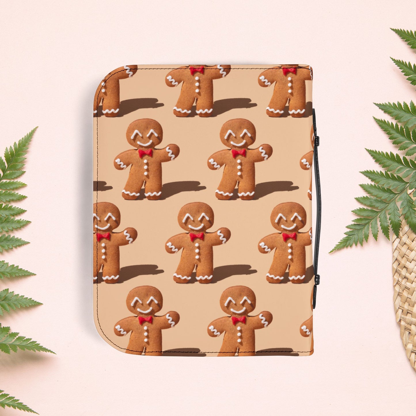 Cute Gingerbread Man Book Cover