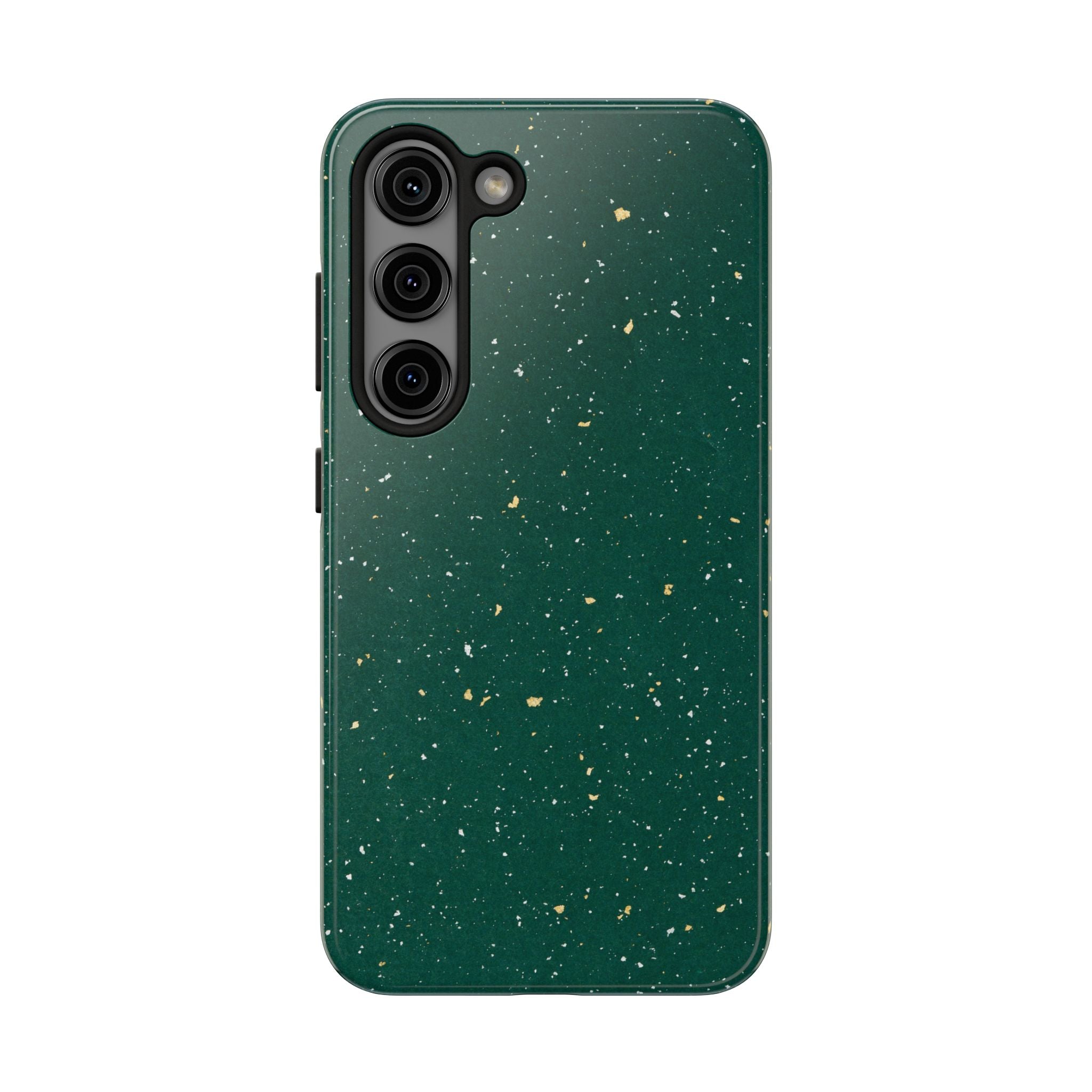 Emerald Gold Flecked Phone Case (Apple & Android)