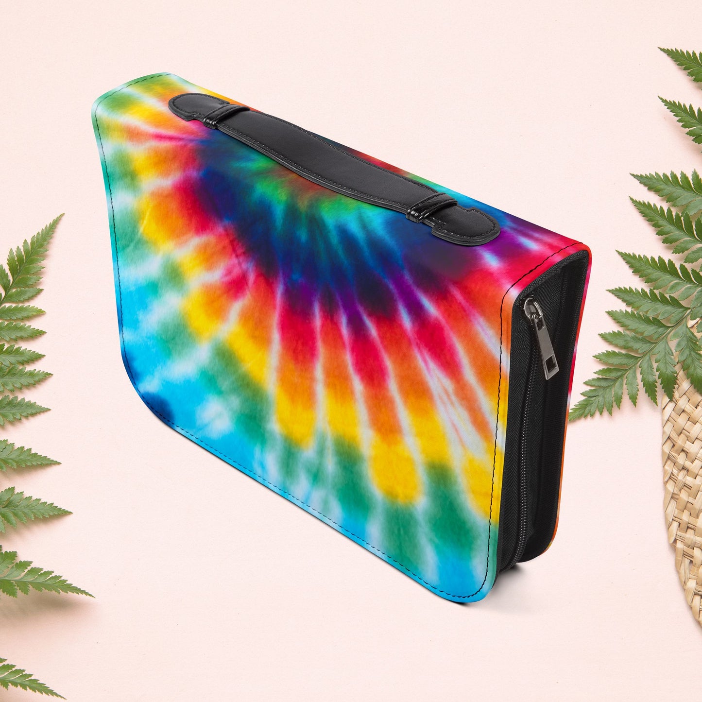 Tie Dye Pinwheel Book Cover
