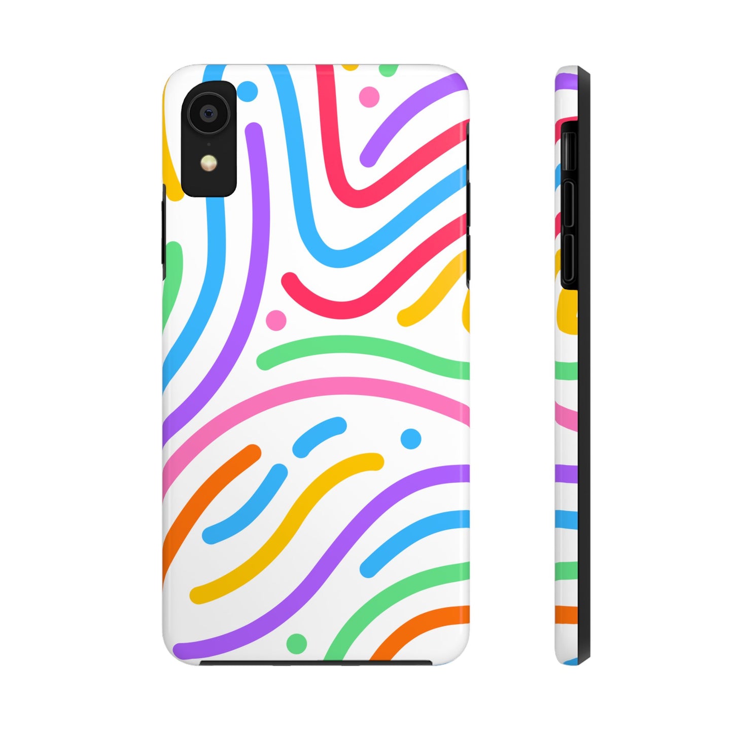 Rainbow Swirls Phone Case (Apple & Android)