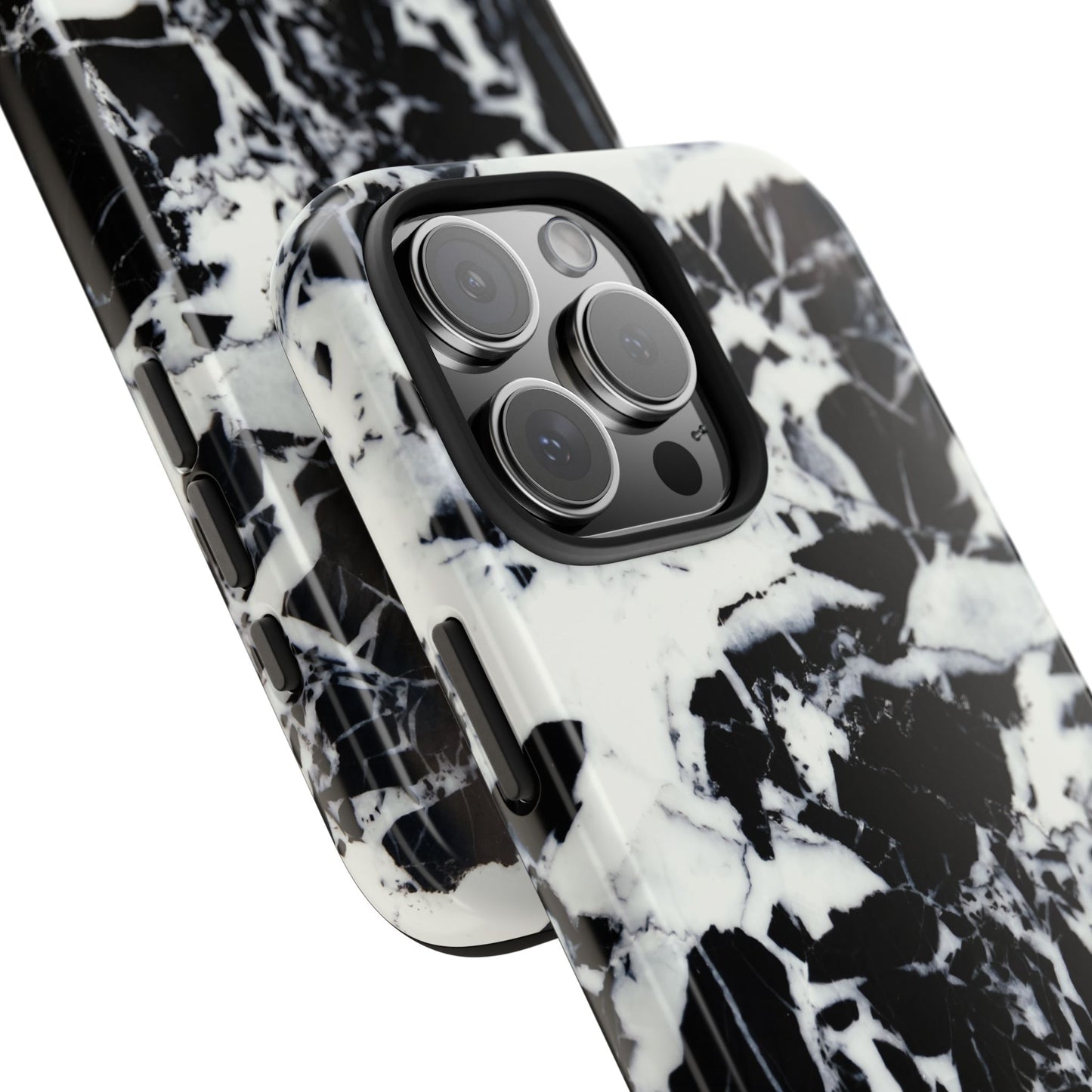 Black & White Shattered Phone Case (Apple & Android)