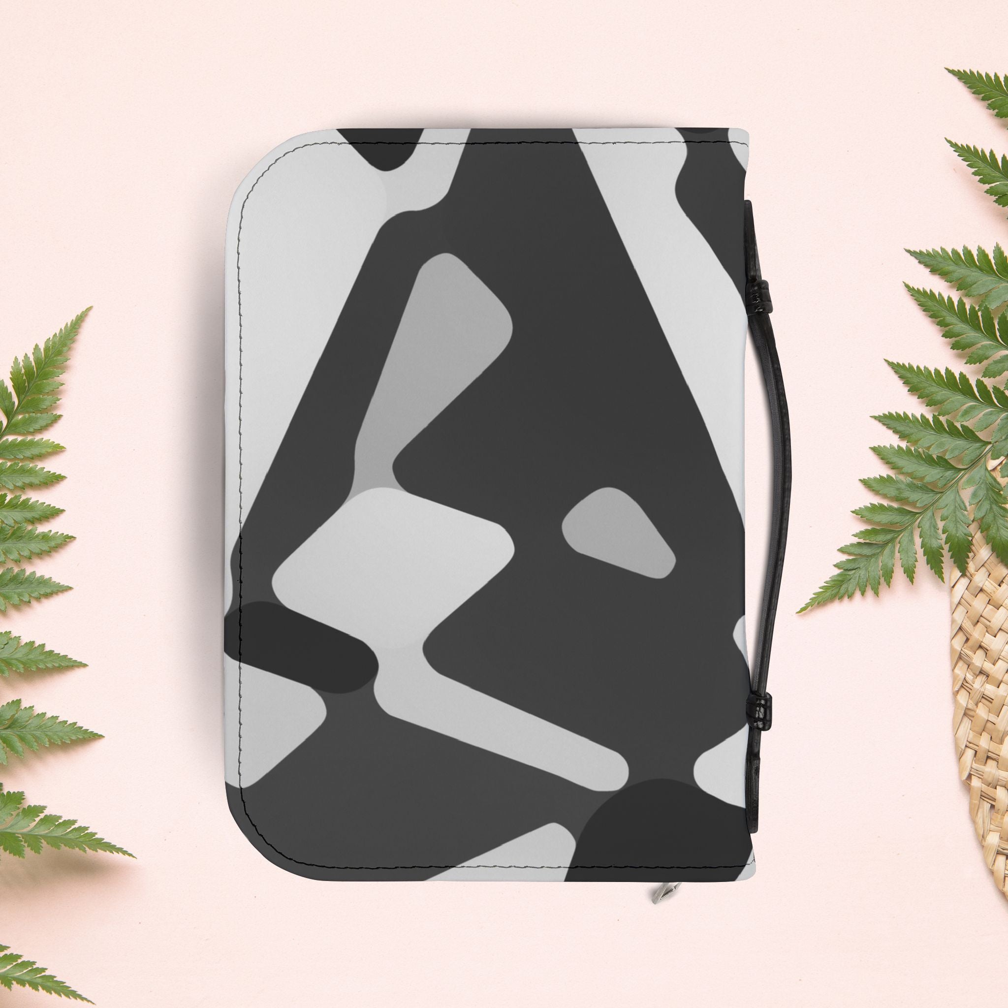 Grayscale Pattern Book Cover