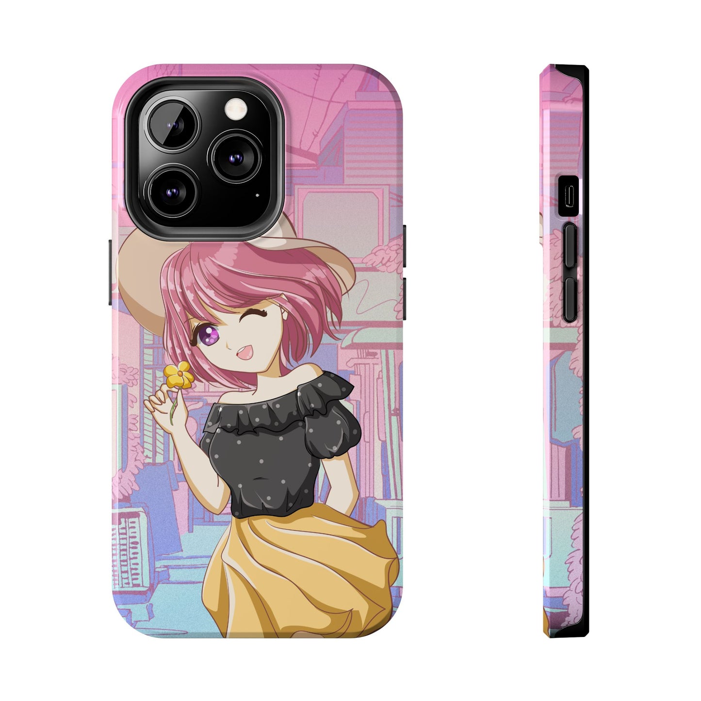 Anime Girl Phone Case (Apple & Android)