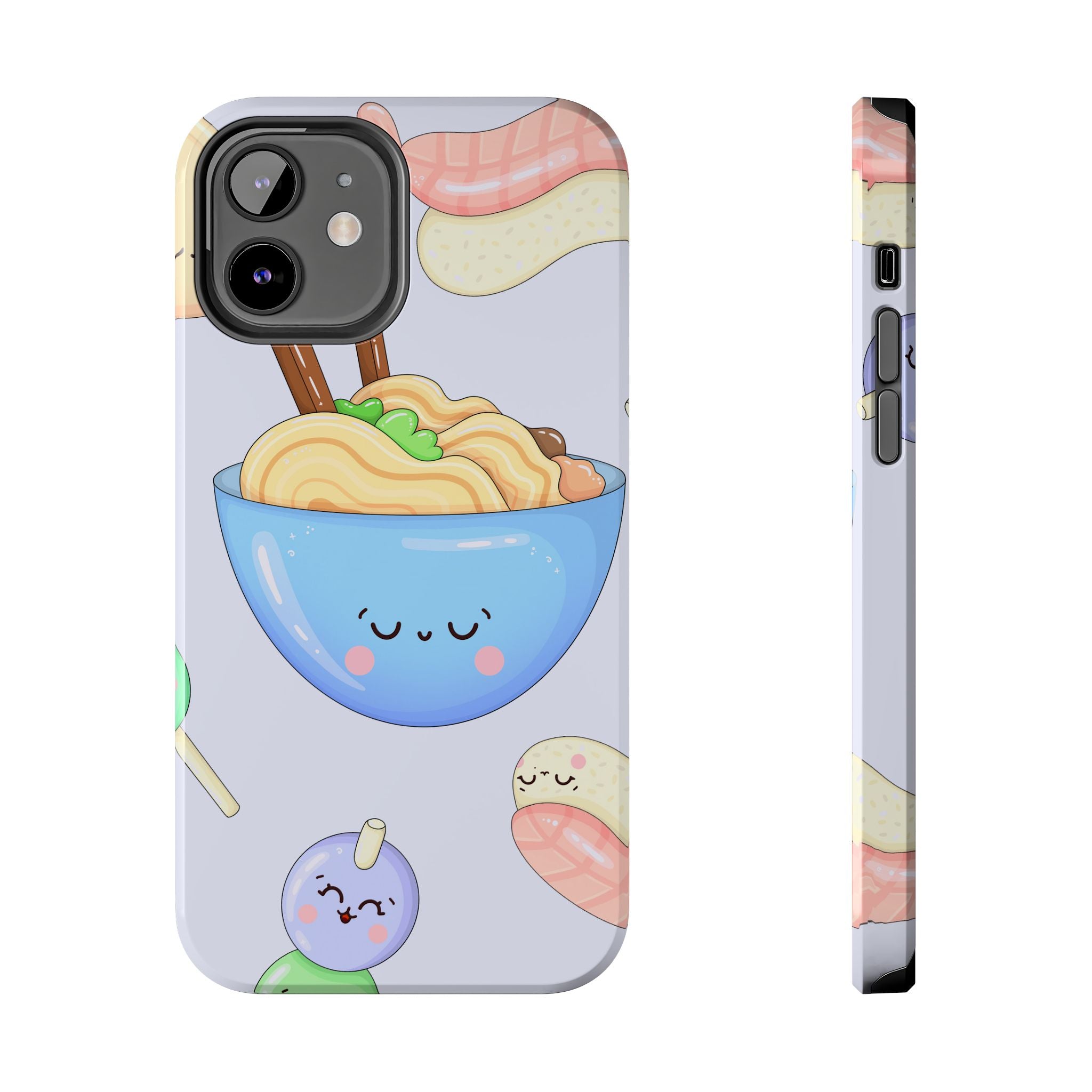 Kawaii Anime Snacks Phone Case (Apple & Android)