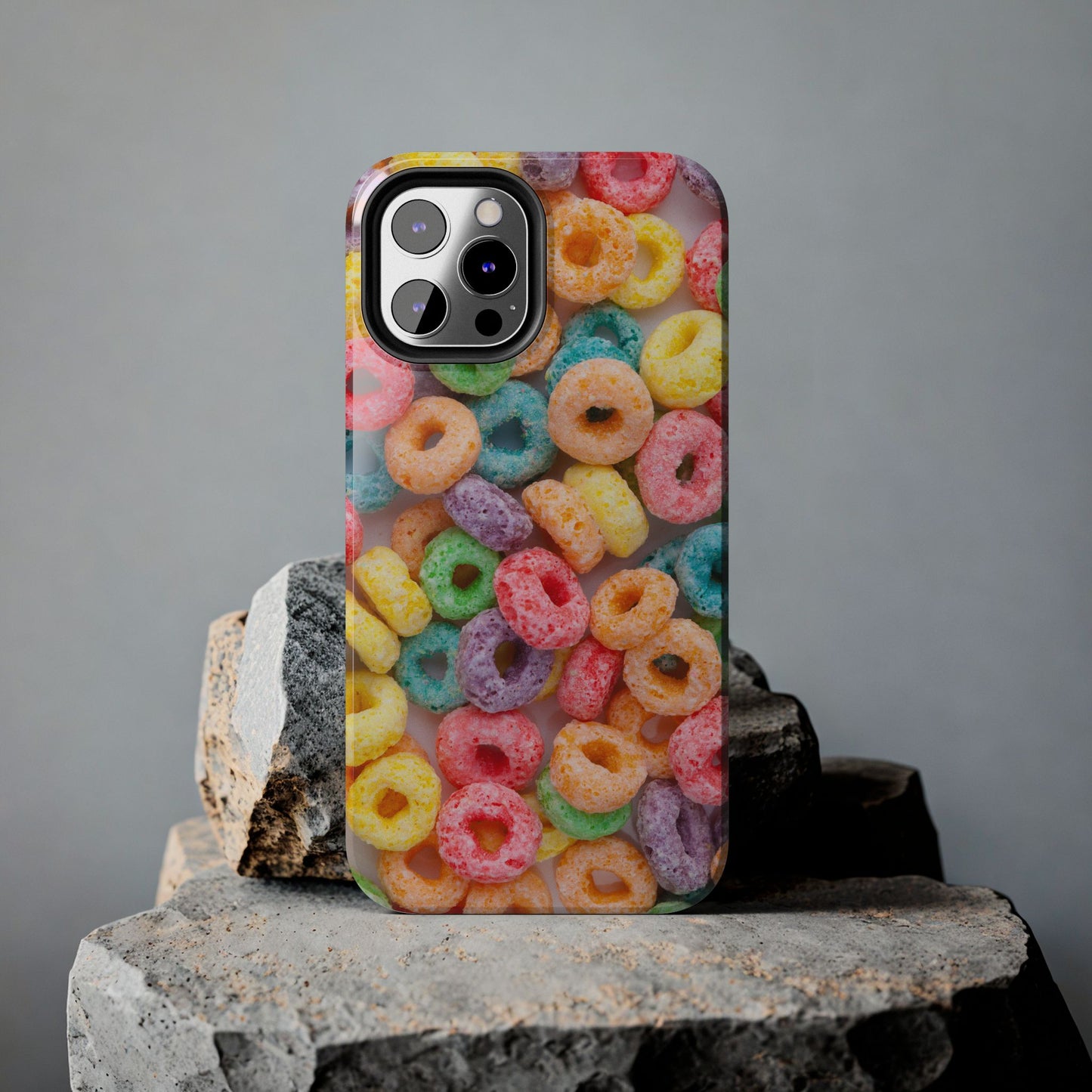 Morning Cereal Loops Phone Case (Apple & Android)