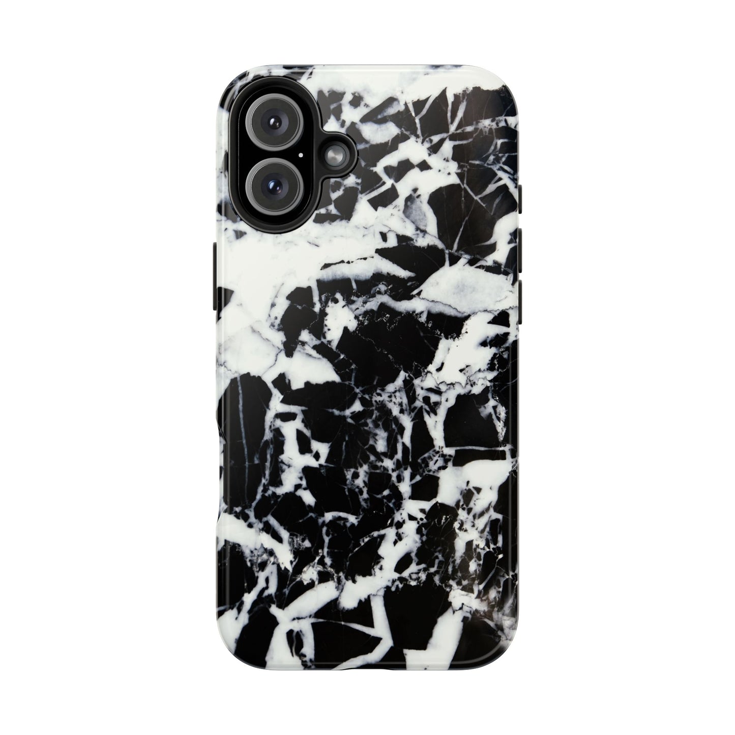 Black & White Shattered Phone Case (Apple & Android)