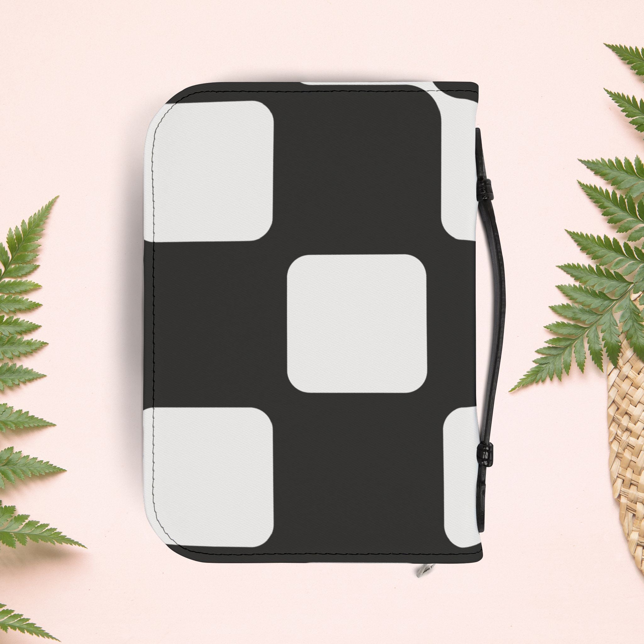 Geometric Black & White Book Cover