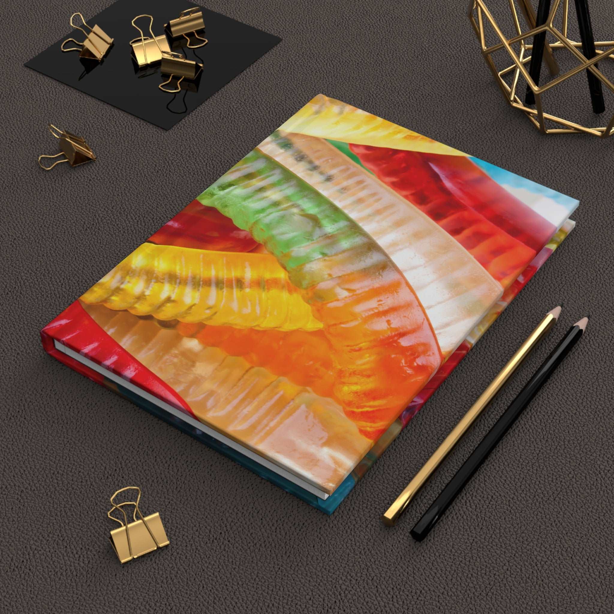 Gummie Worm Hardcover Matte Journal