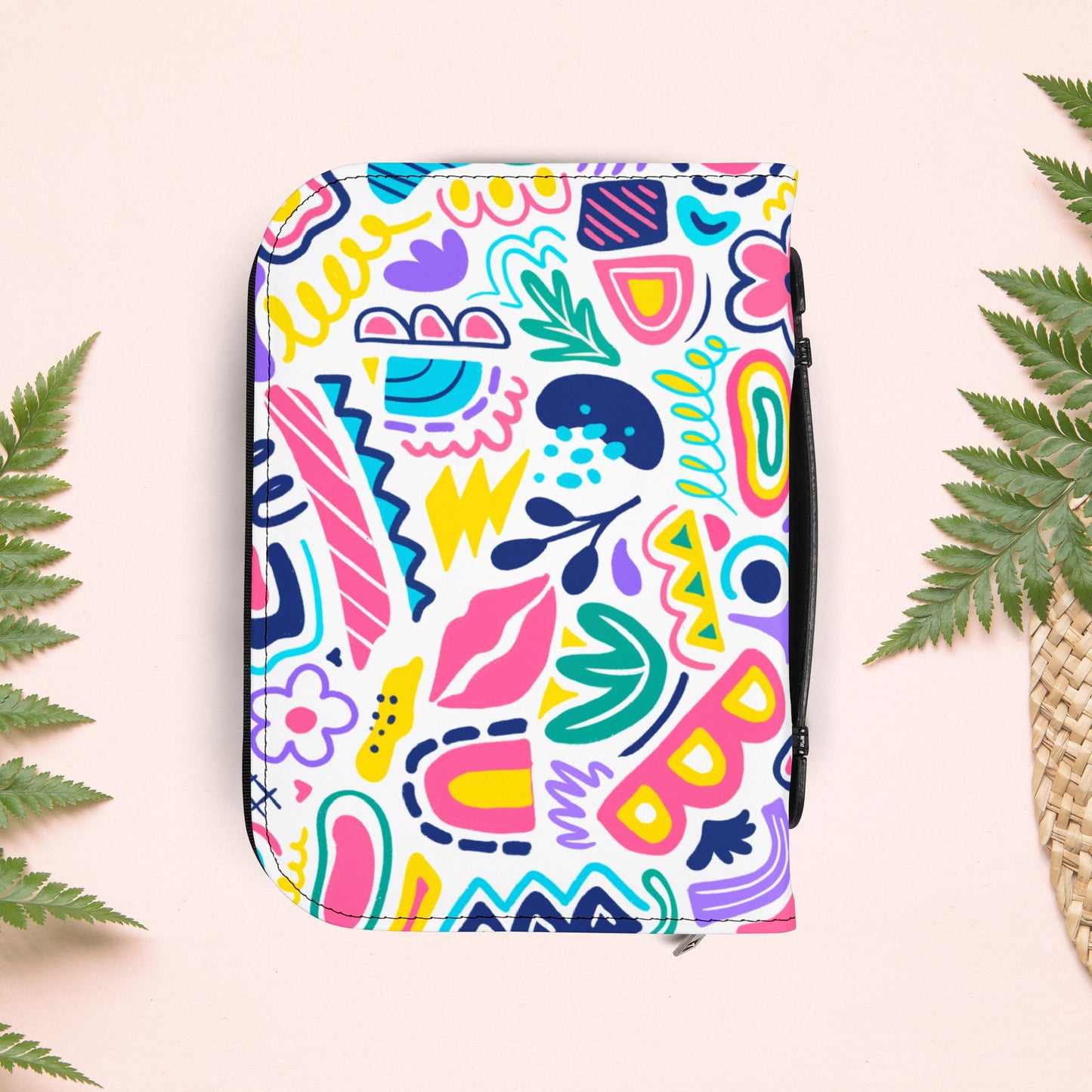 Bold & Busy Doodle Pattern Book Cover