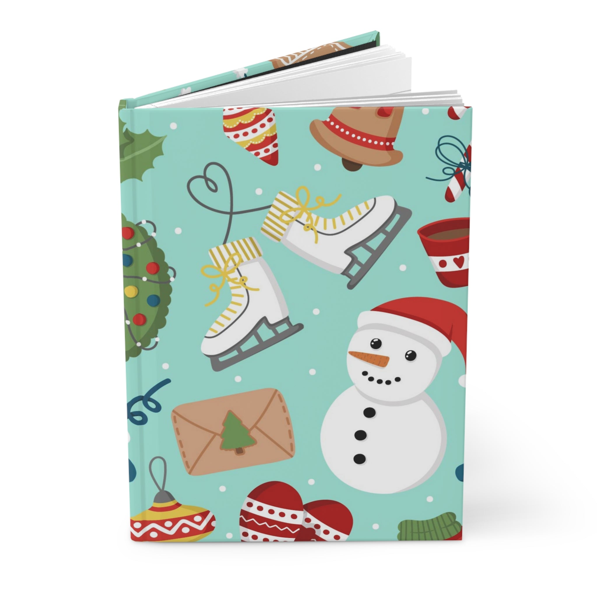 Feliz Navidad Cuaderno mate de tapa dura