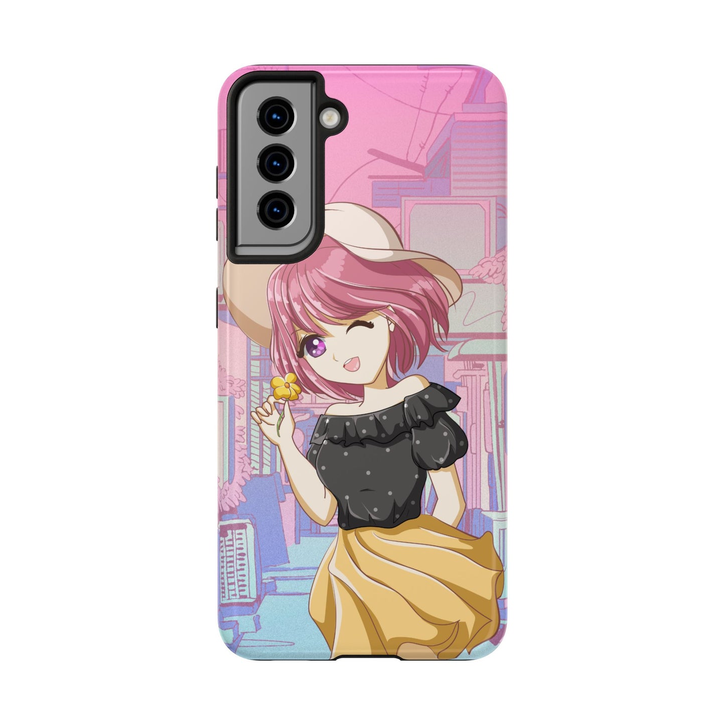 Anime Girl Phone Case (Apple & Android)