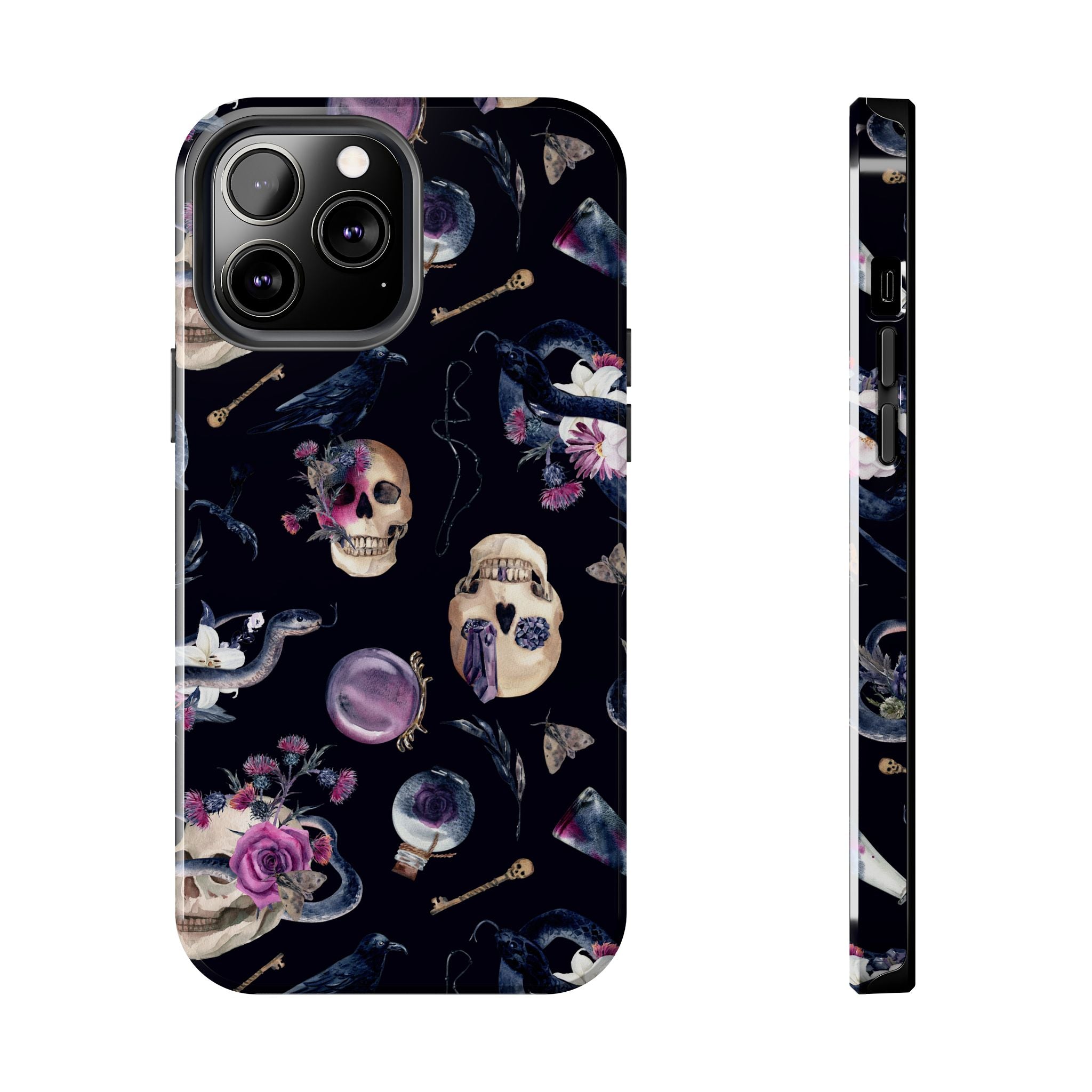 Gothic Witch Spells Phone Case (Apple & Android)