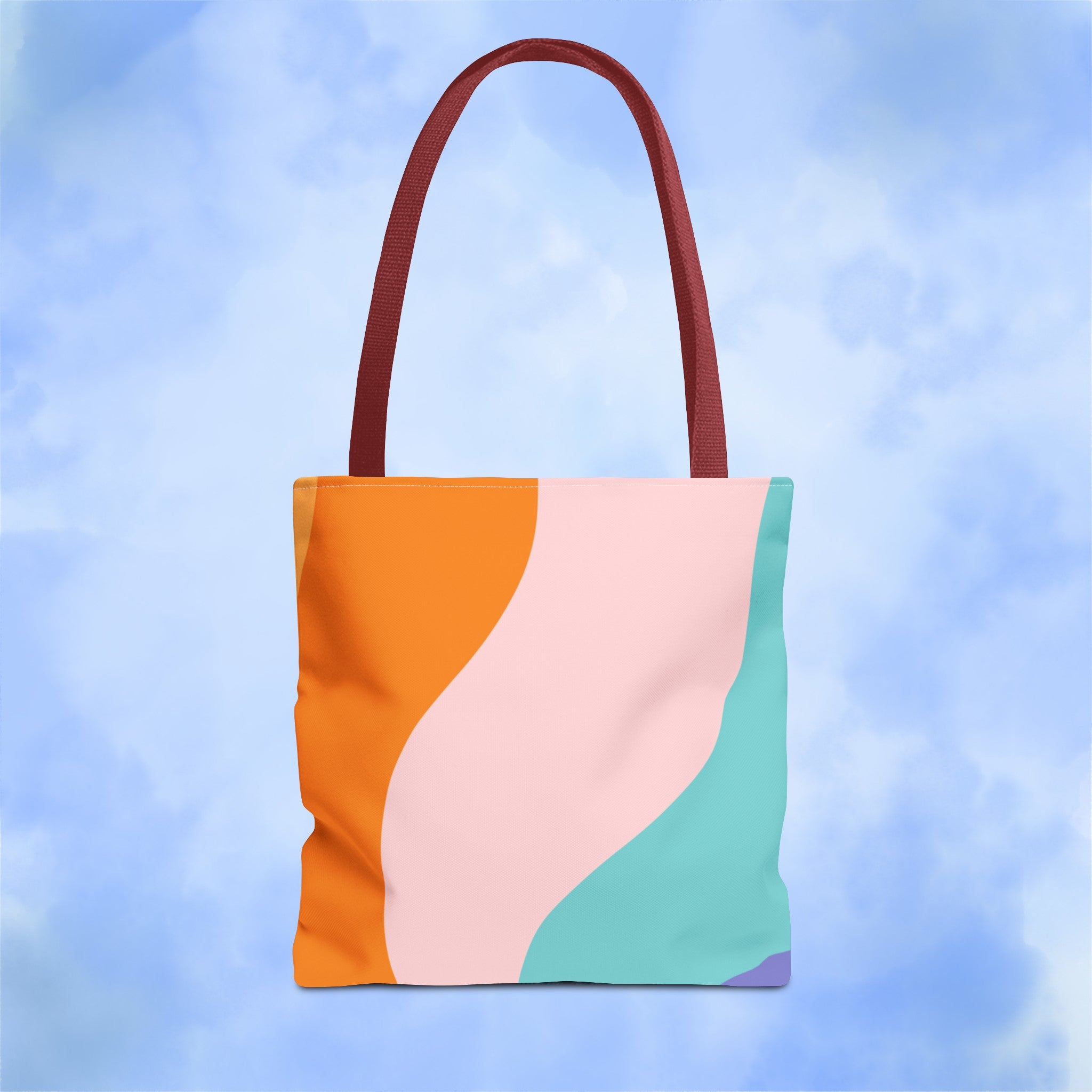 Groovy Psychedelic Splash Tote Bag