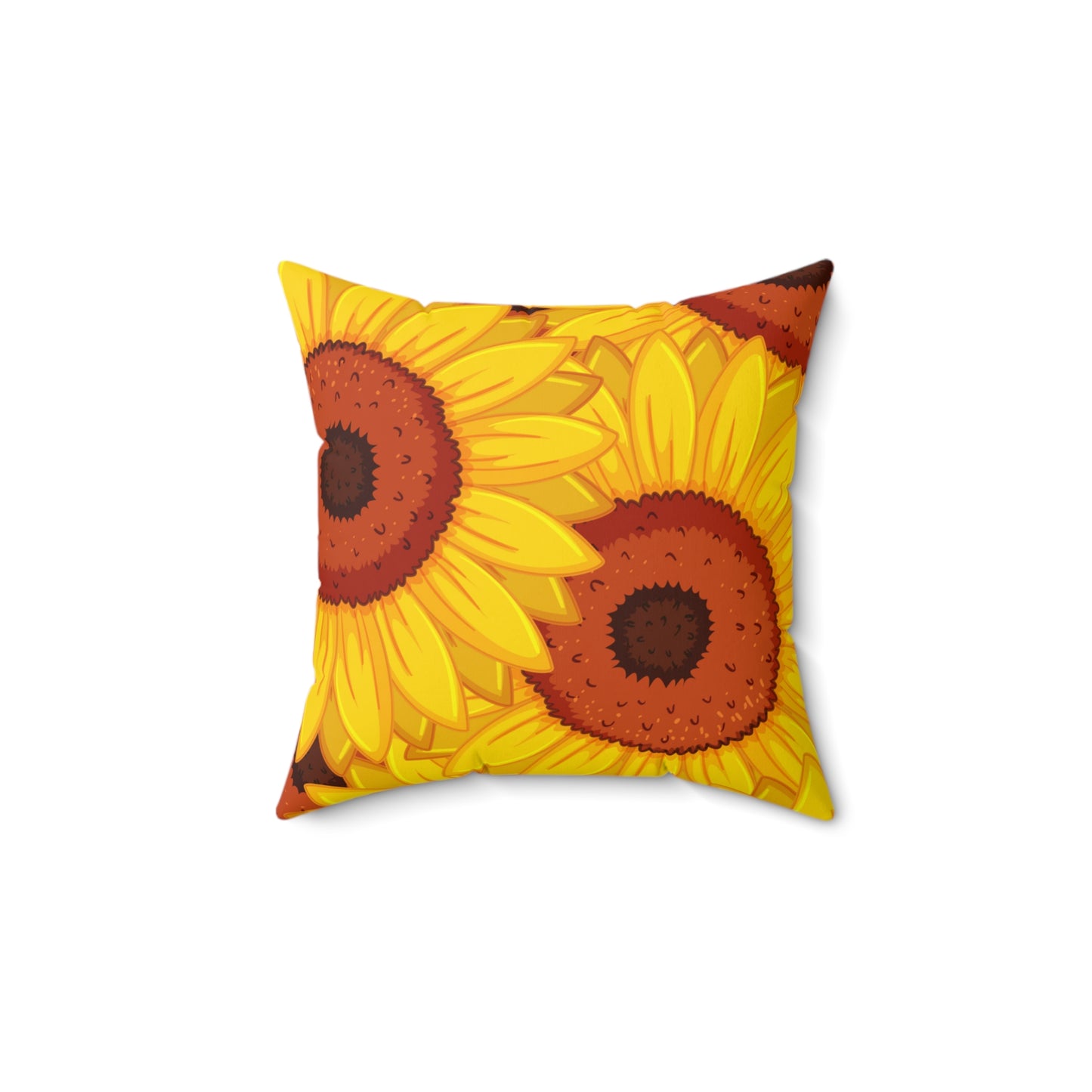 Sunflower Dream Square Pillow