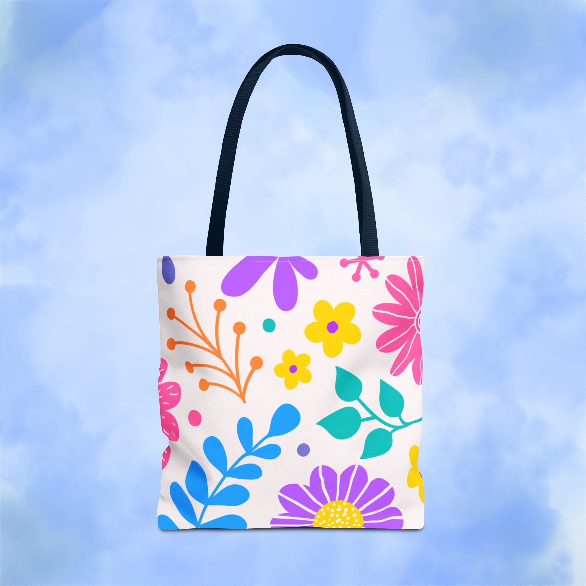Fun Florals Tote Bag