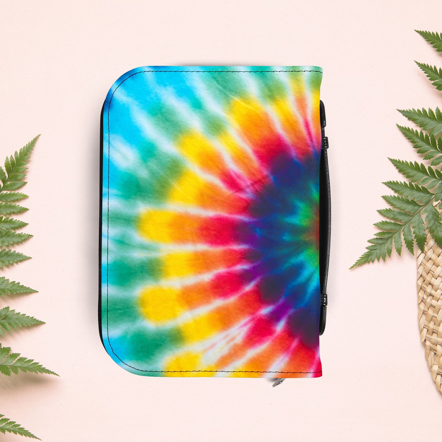 Tie Dye Pinwheel Book Cover