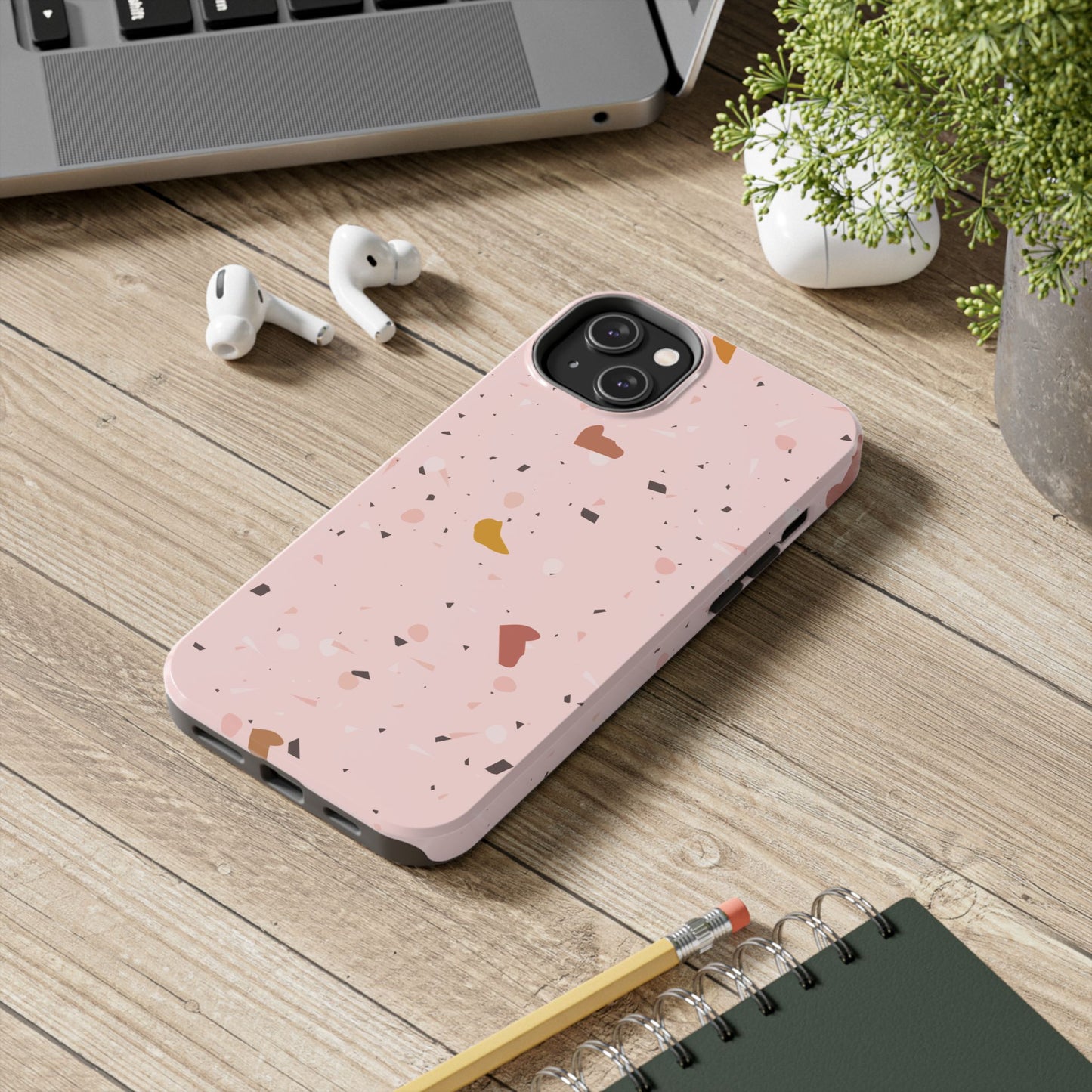 Pink Terrazzo Phone Case (Apple & Android)