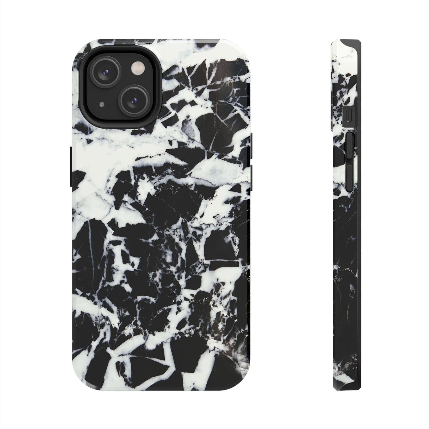 Black & White Shattered Phone Case (Apple & Android)
