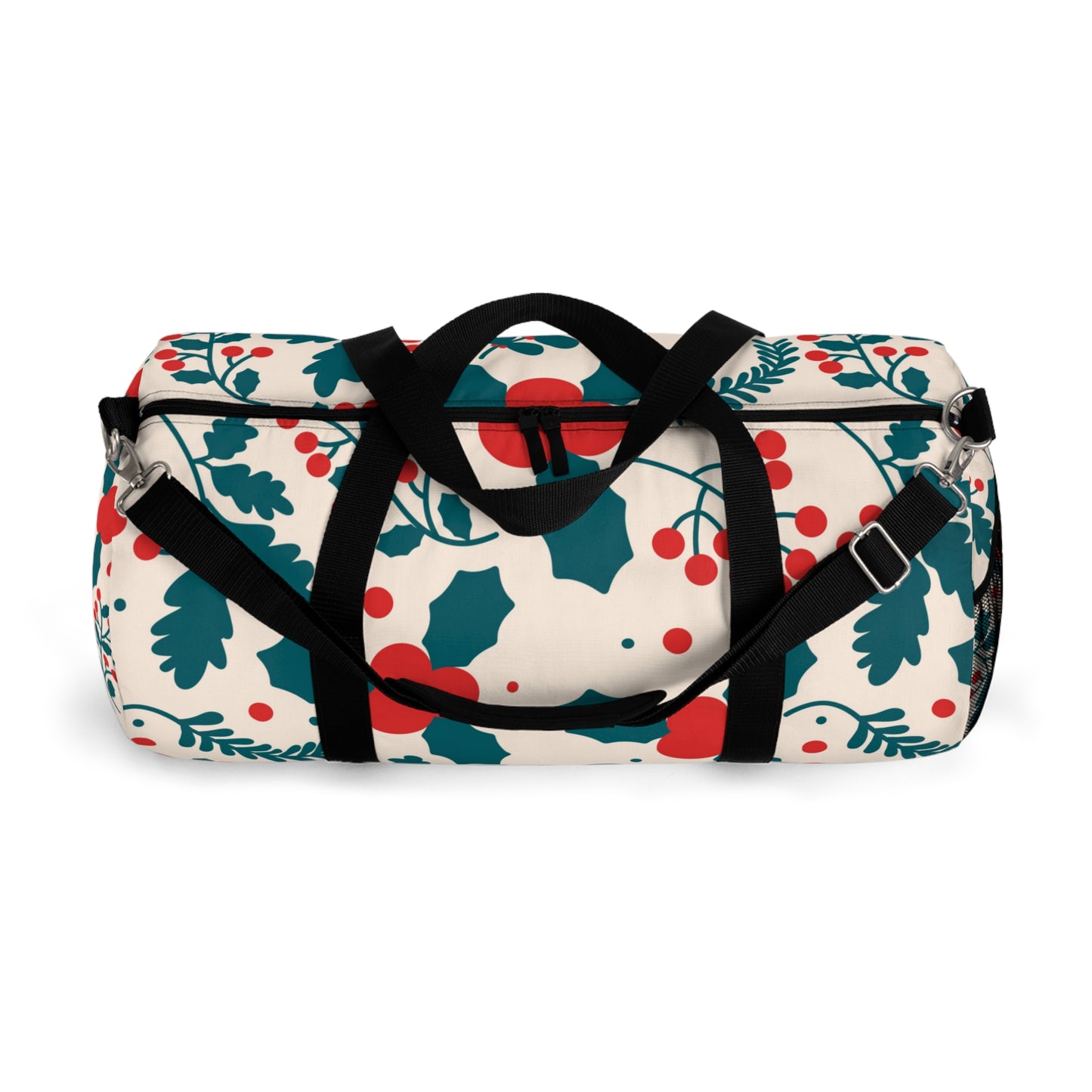Debajo del bolso de lona de muérdago