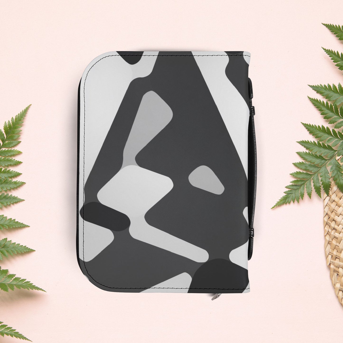 Grayscale Pattern Book Cover