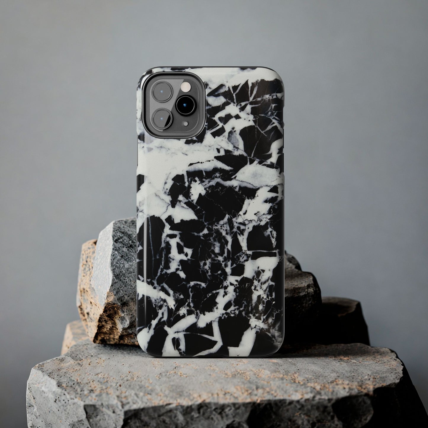 Black & White Shattered Phone Case (Apple & Android)