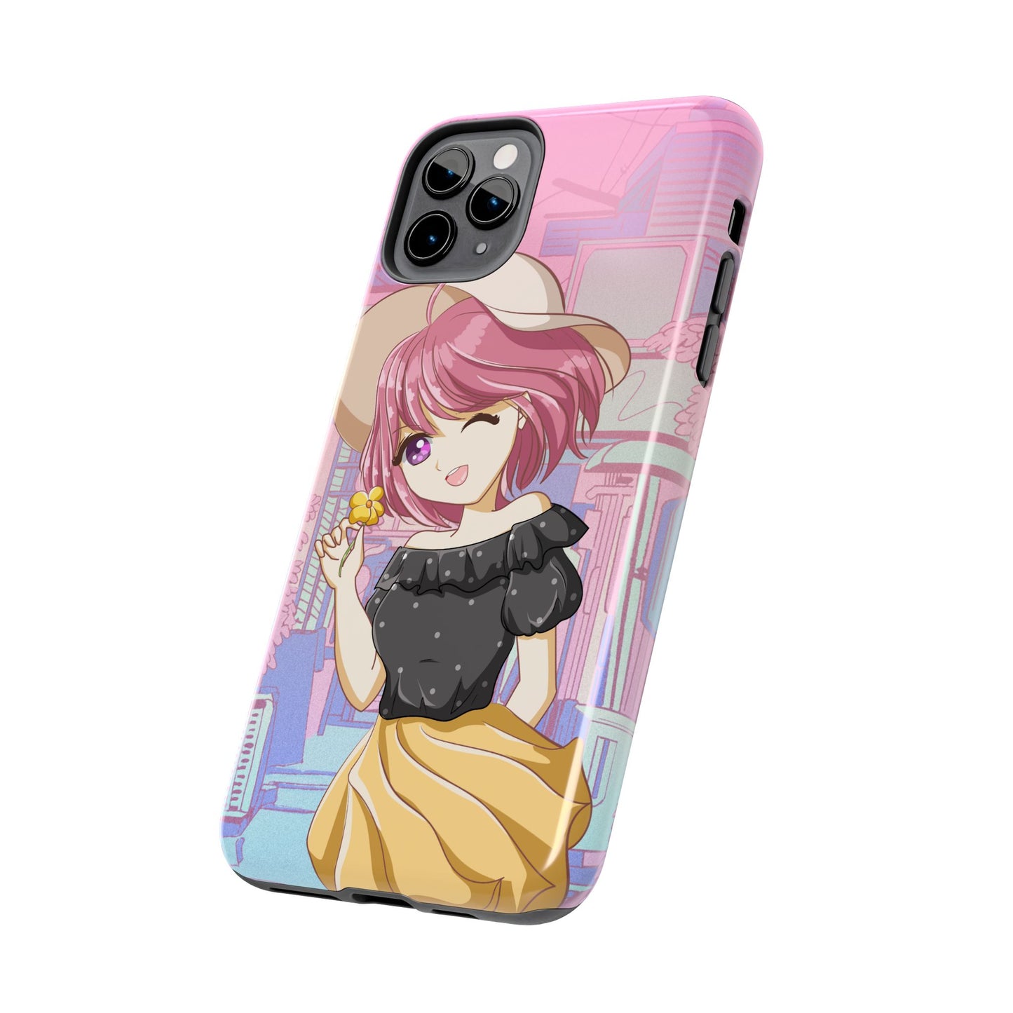 Anime Girl Phone Case (Apple & Android)