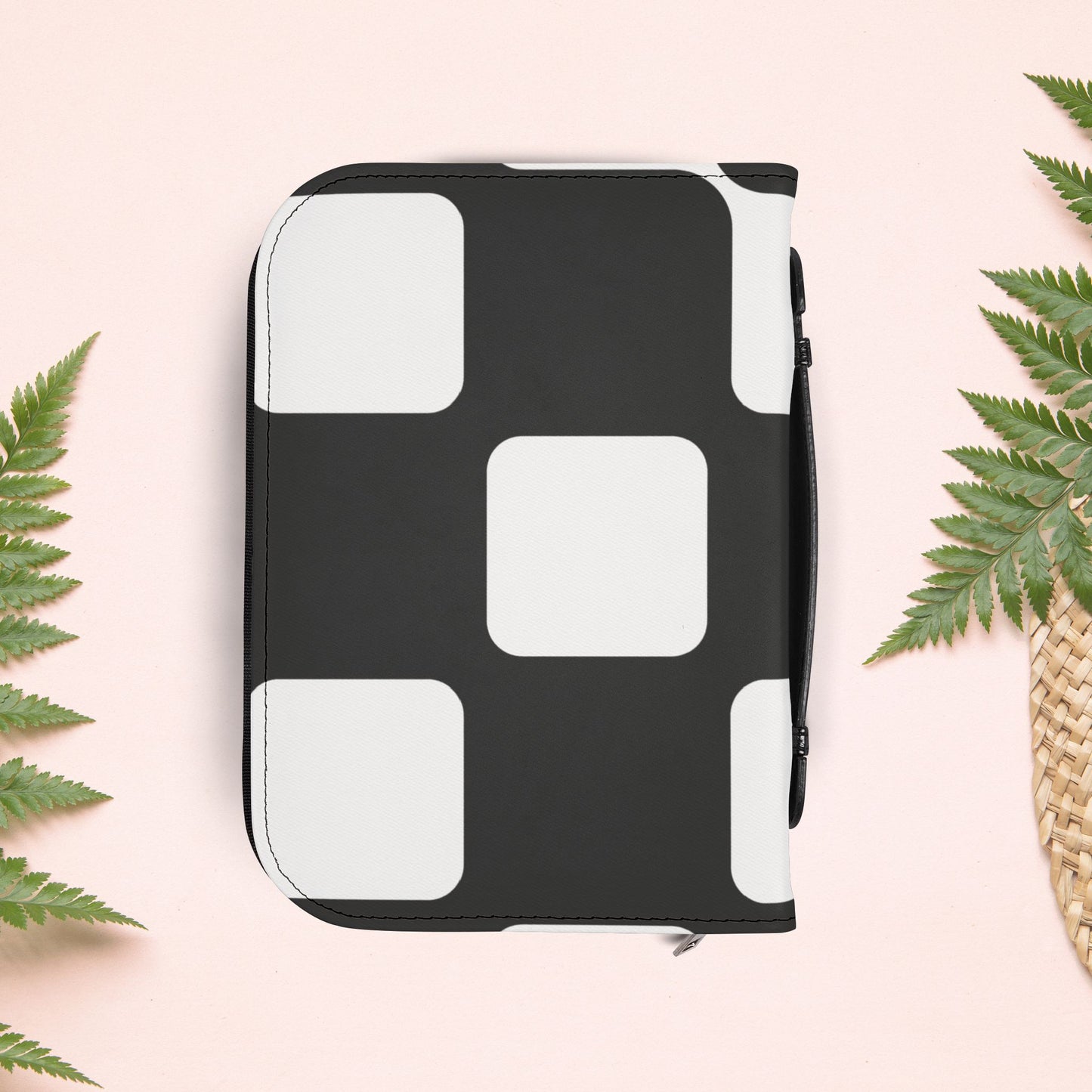 Geometric Black & White Book Cover