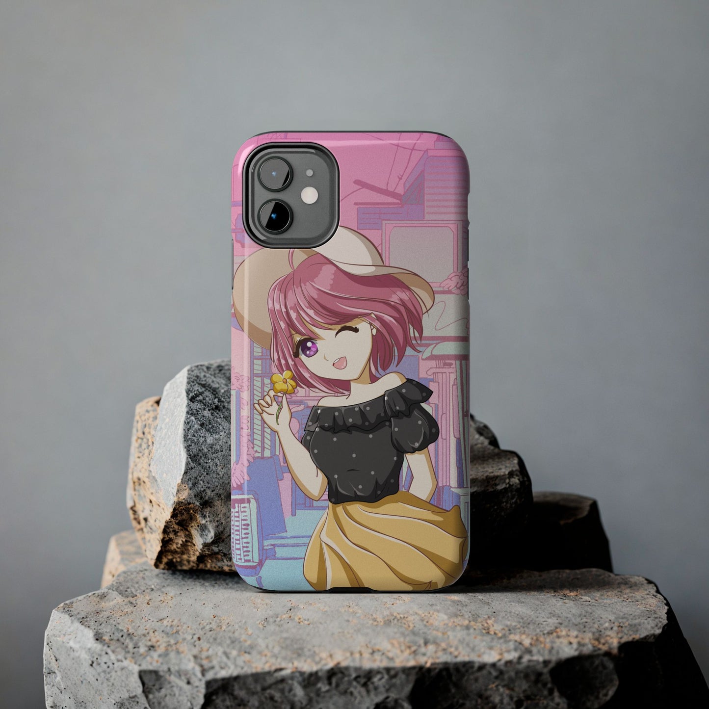Anime Girl Phone Case (Apple & Android)