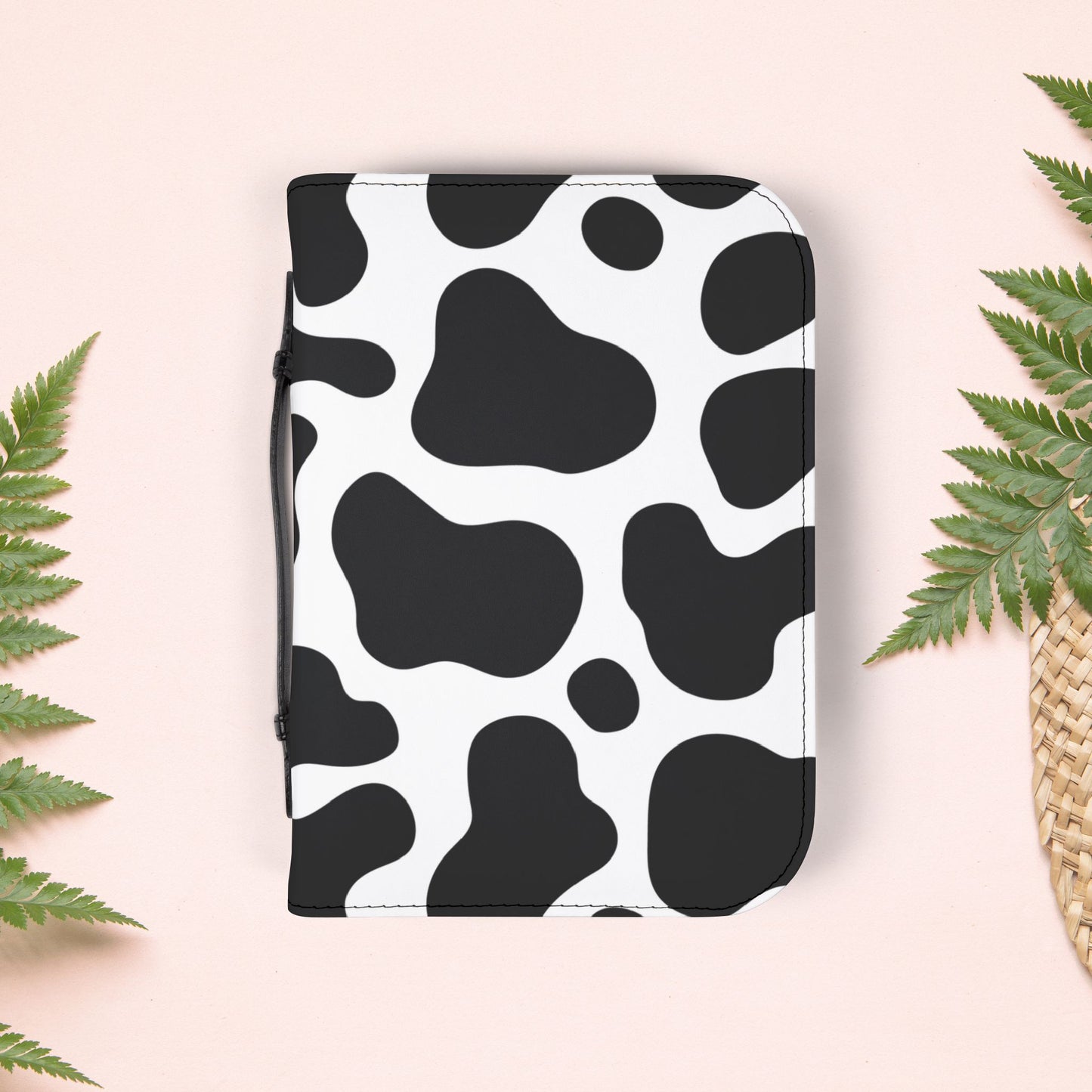 Classic Cow Print Book Cover