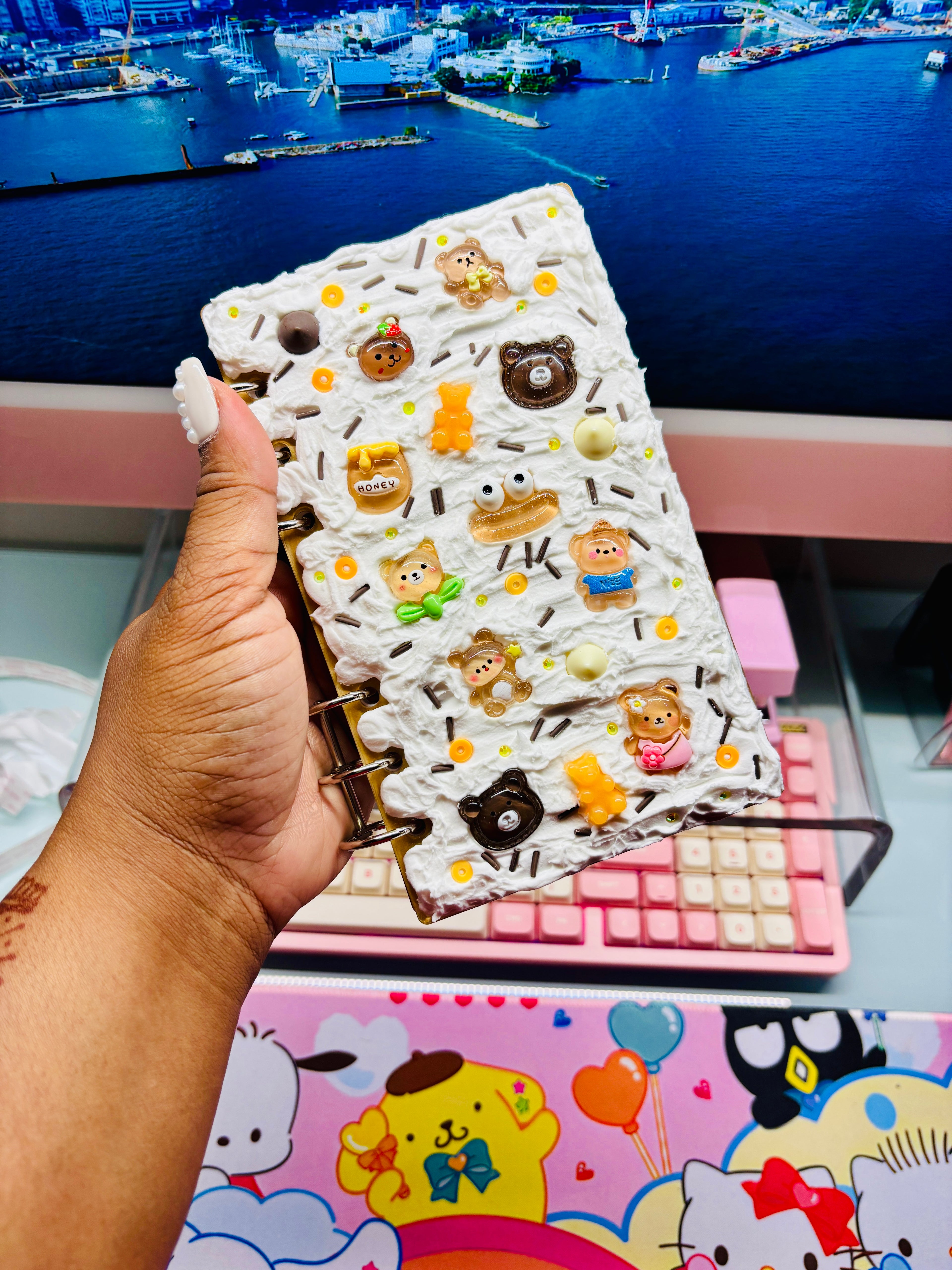 Cozy Mocha Frosted Decoden Acrylic Binder