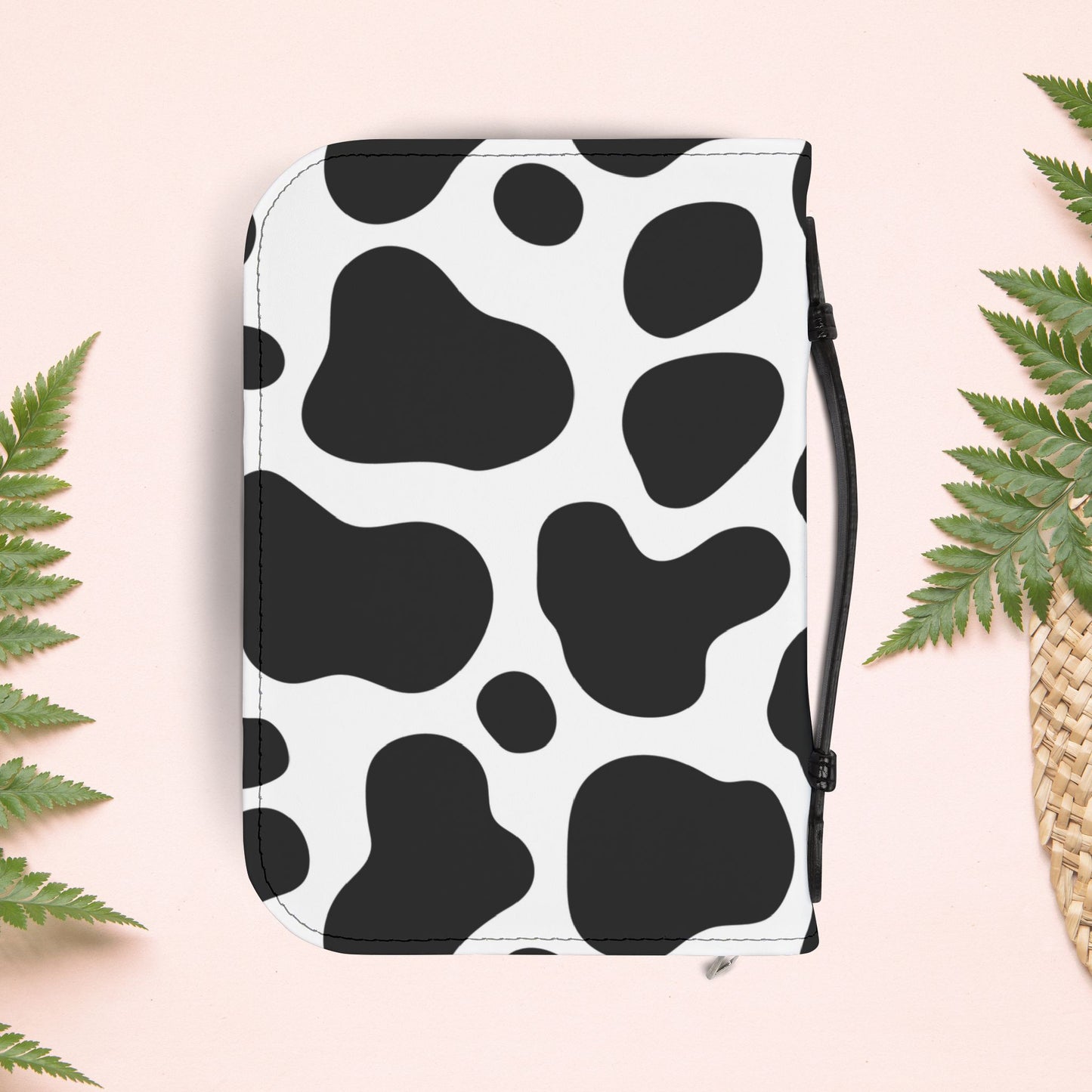 Classic Cow Print Book Cover