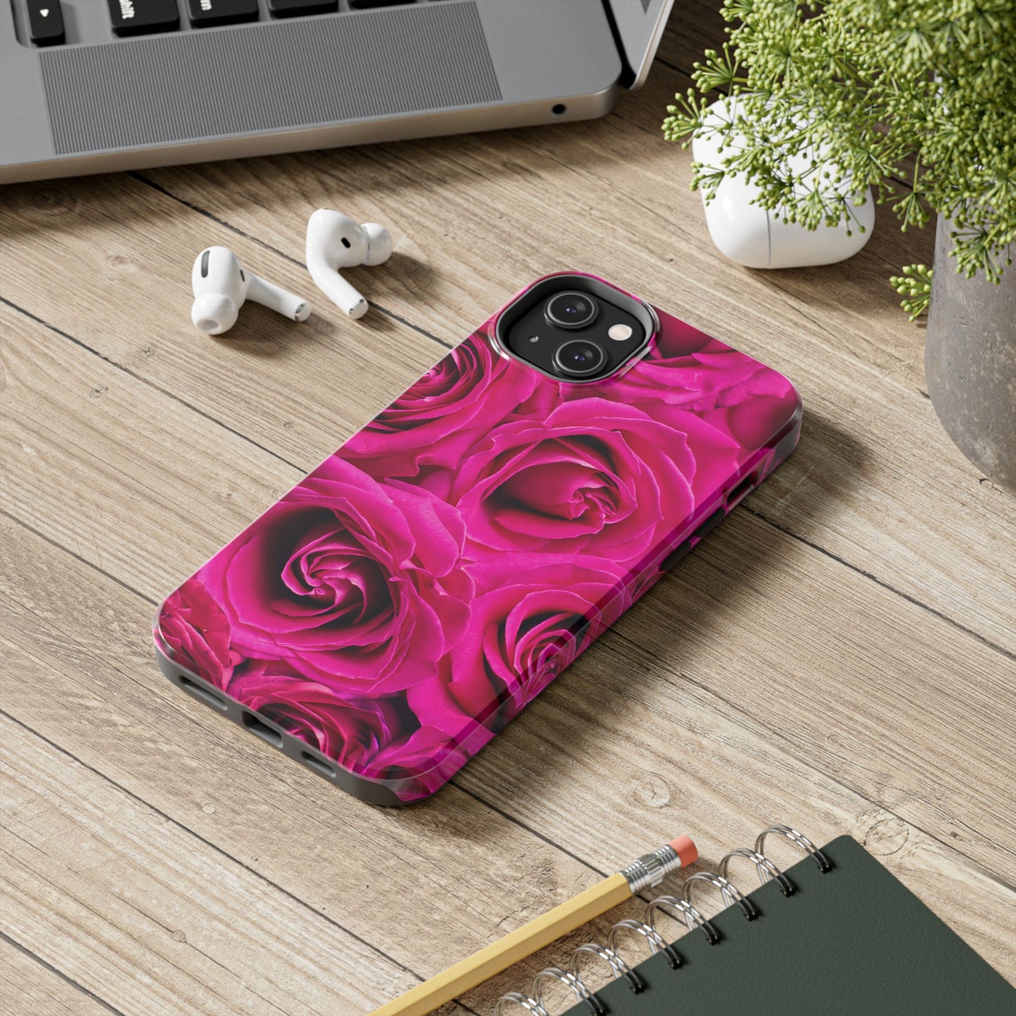 Fuchsia Rose Phone Case (Apple & Android)