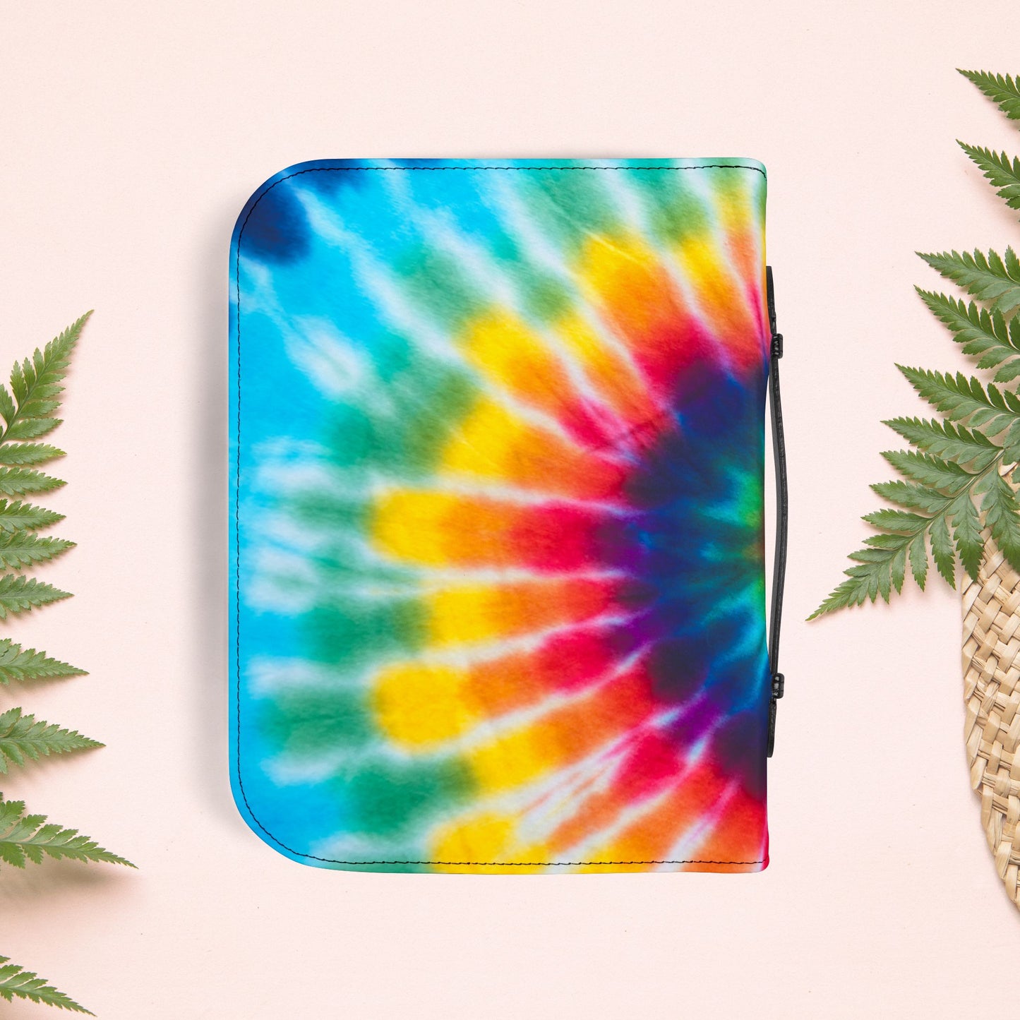 Tie Dye Pinwheel Book Cover