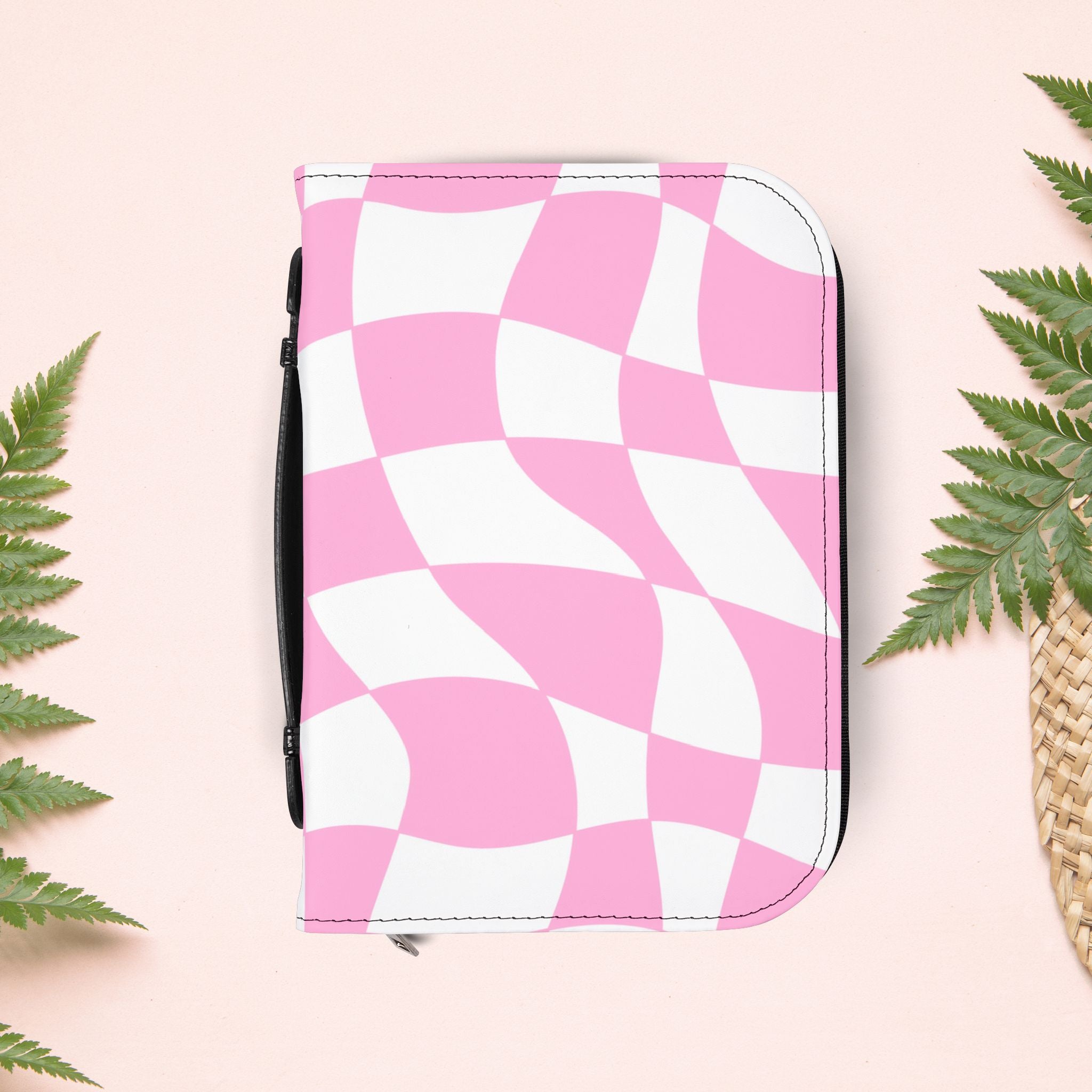 Groovy Pink Retro Book Cover