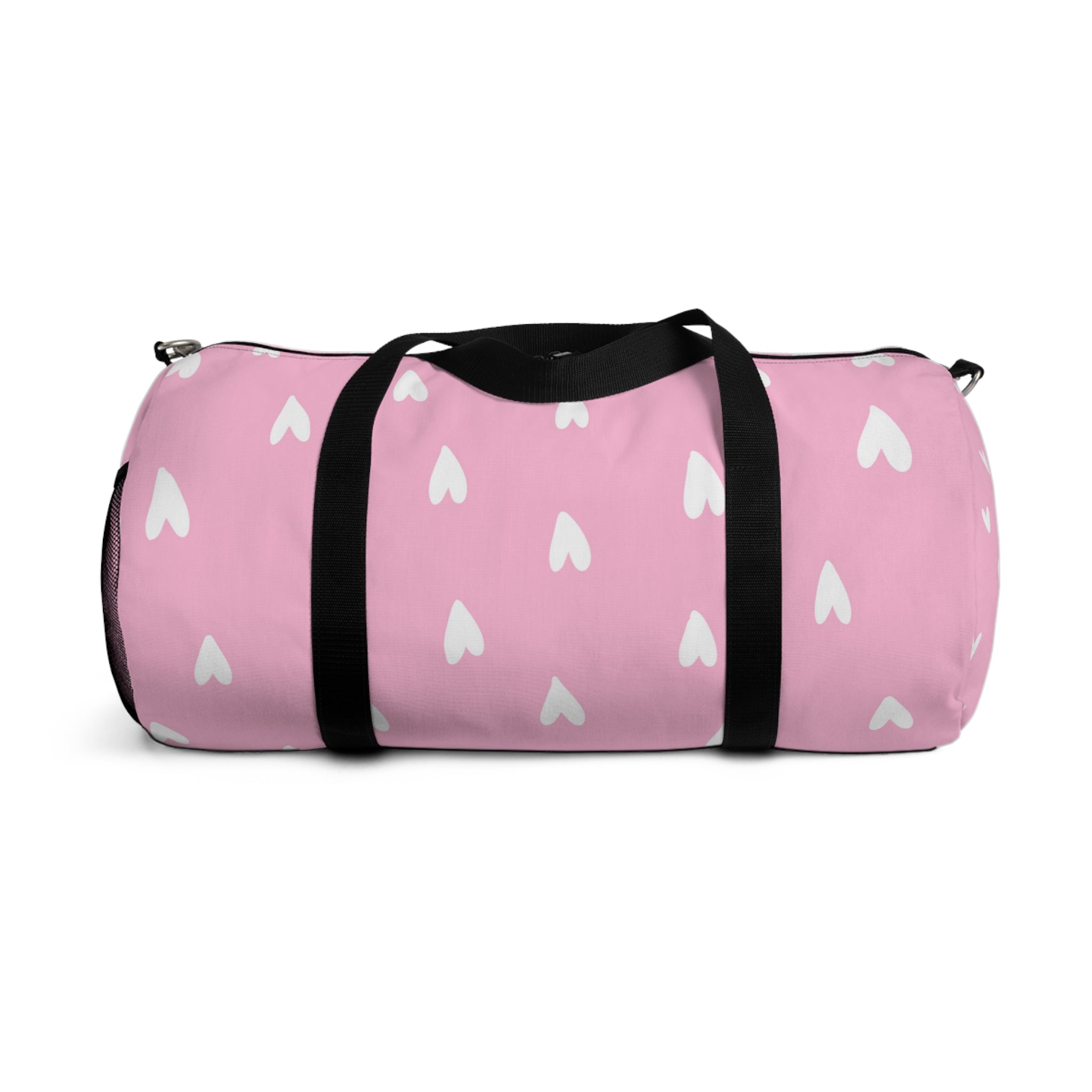 Full of Hearts Pink Duffel Bag