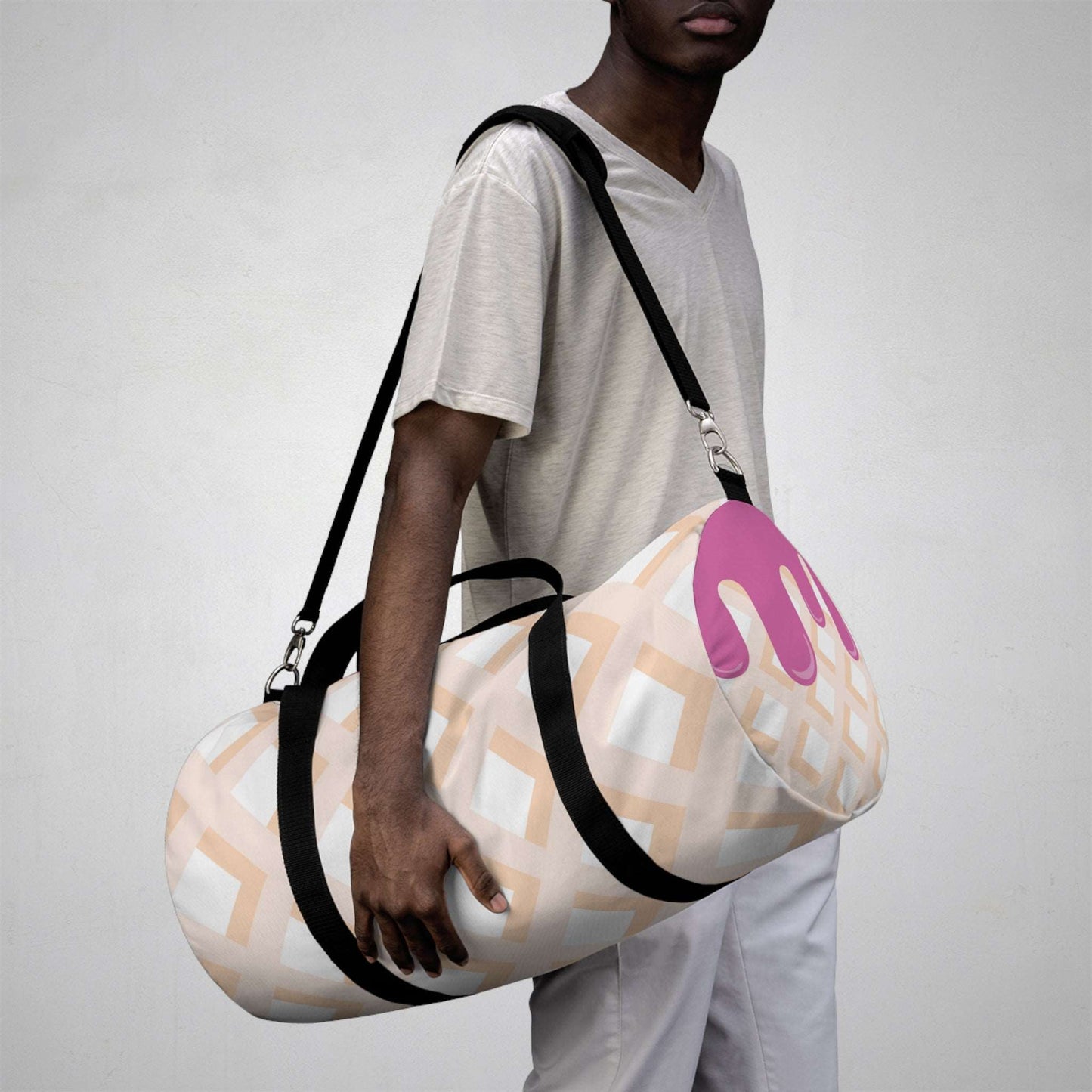 Melting Ice Cream Cone Duffel Bag