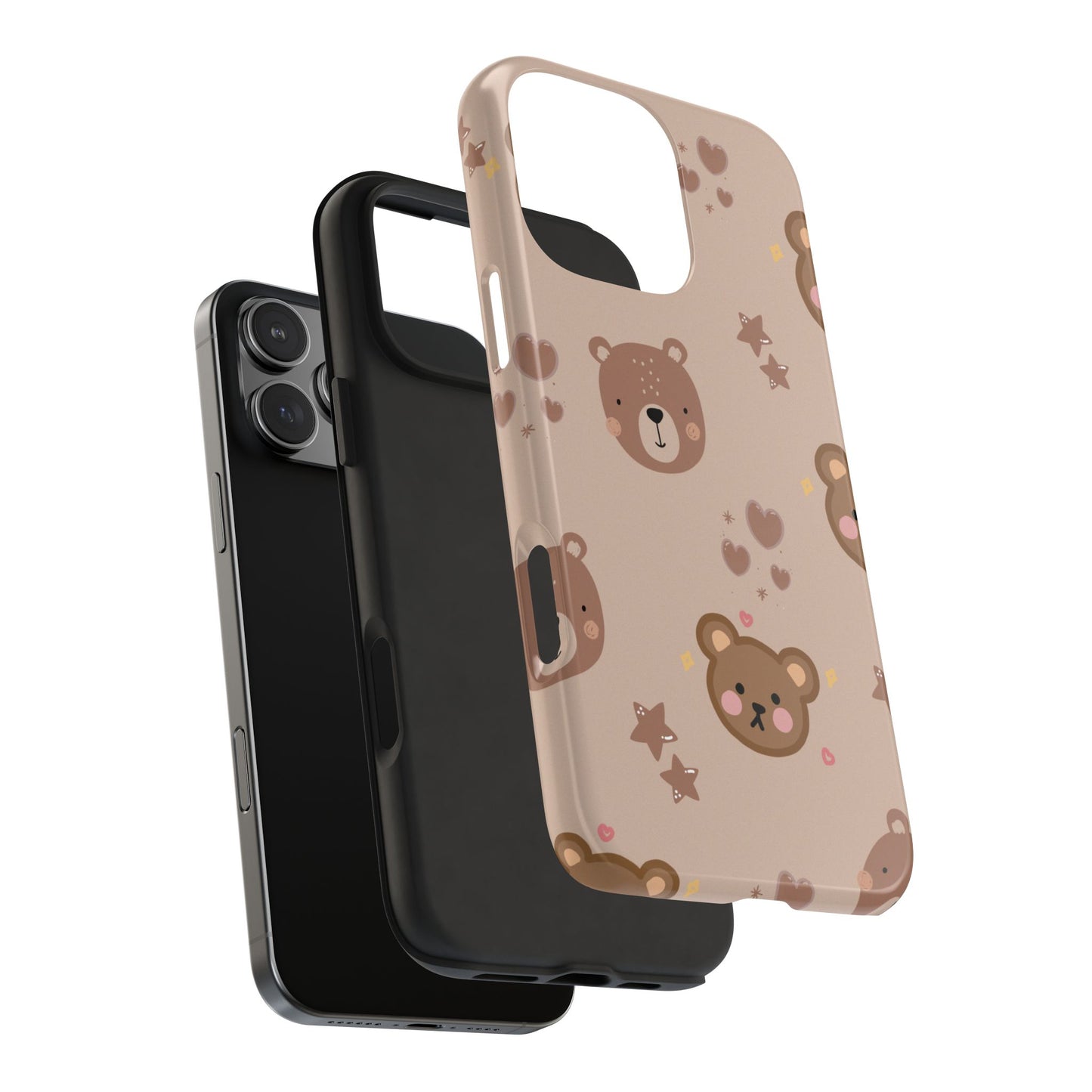 Boho Brown Bear Phone Case (Apple & Android)