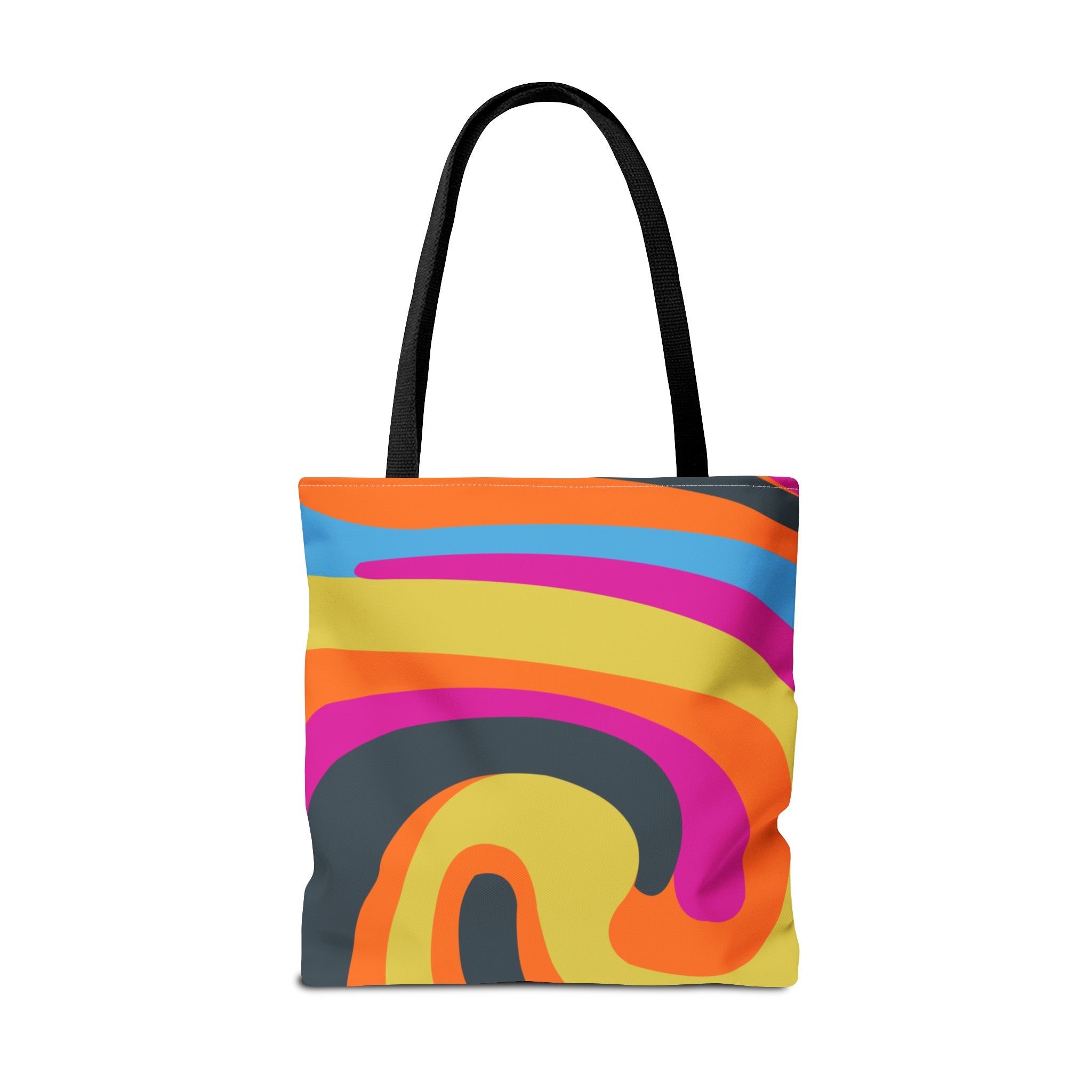 Funky Groove Swirl Tote Bag