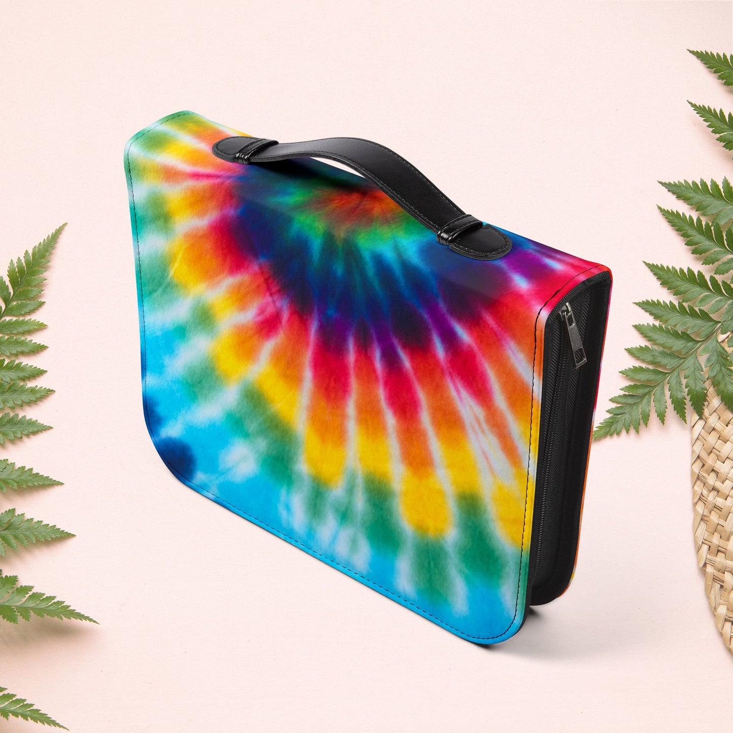 Tie Dye Pinwheel Book Cover