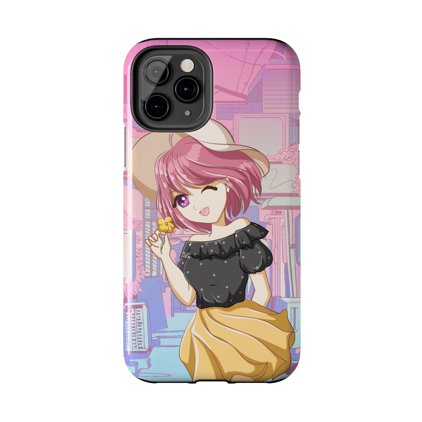 Anime Girl Phone Case (Apple & Android)
