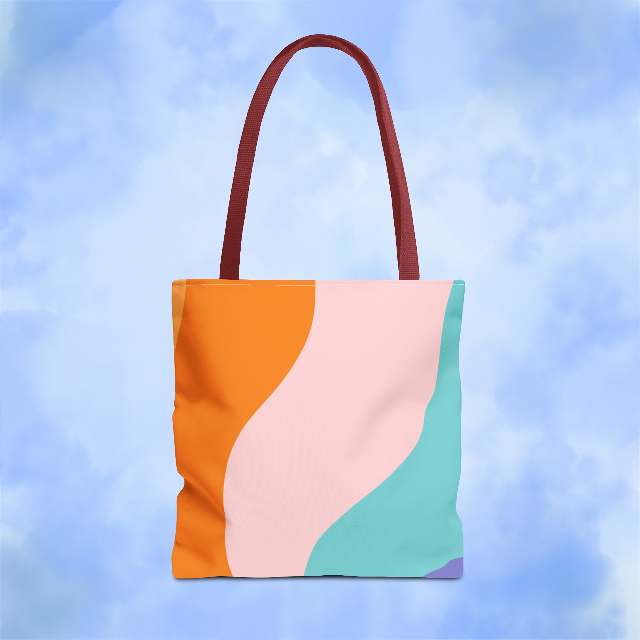 Groovy Psychedelic Splash Tote Bag
