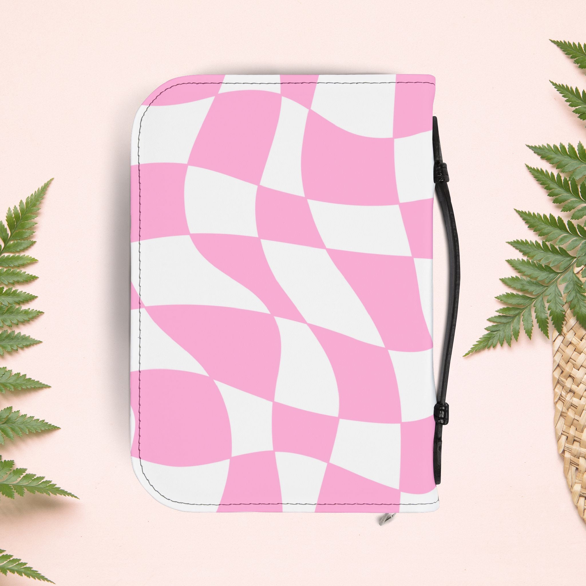 Groovy Pink Retro Book Cover