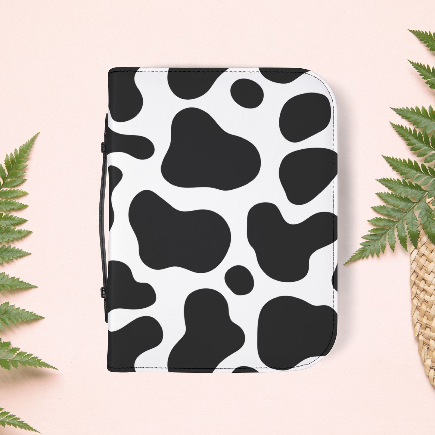 Classic Cow Print Book Cover