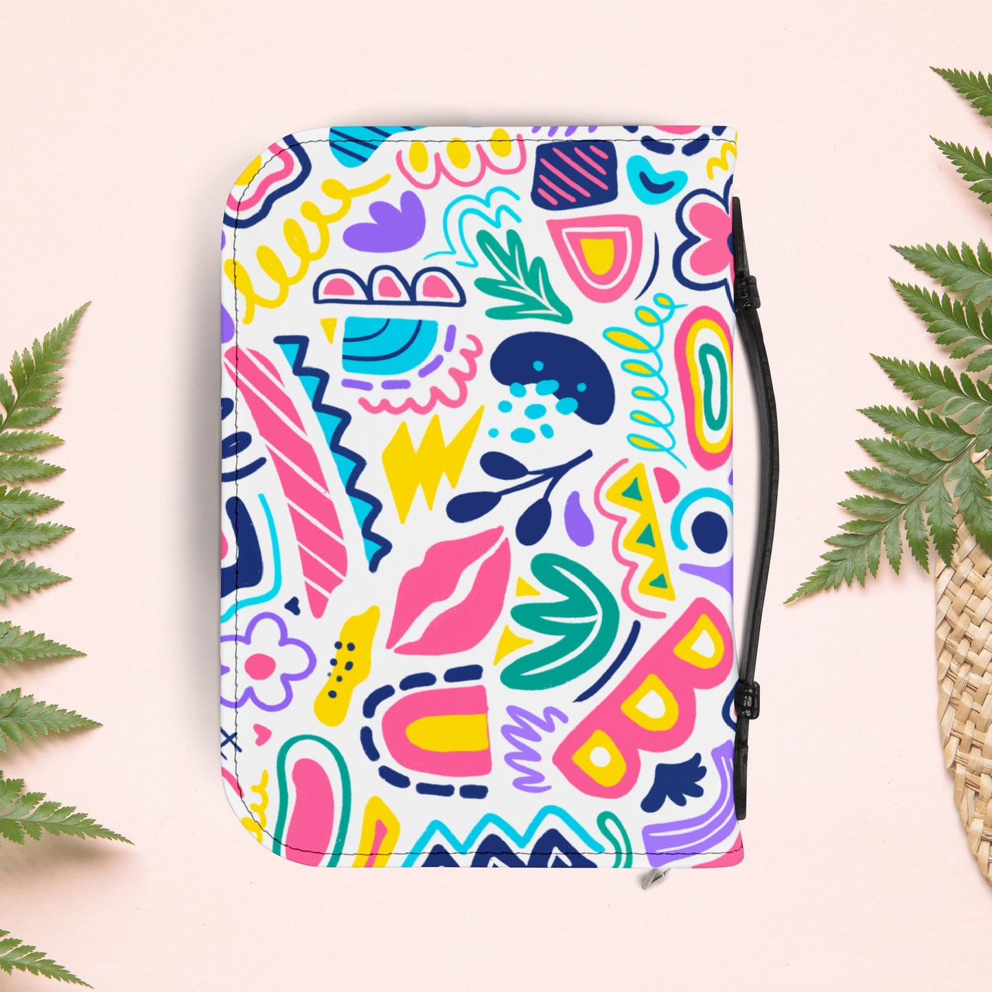 Bold & Busy Doodle Pattern Book Cover