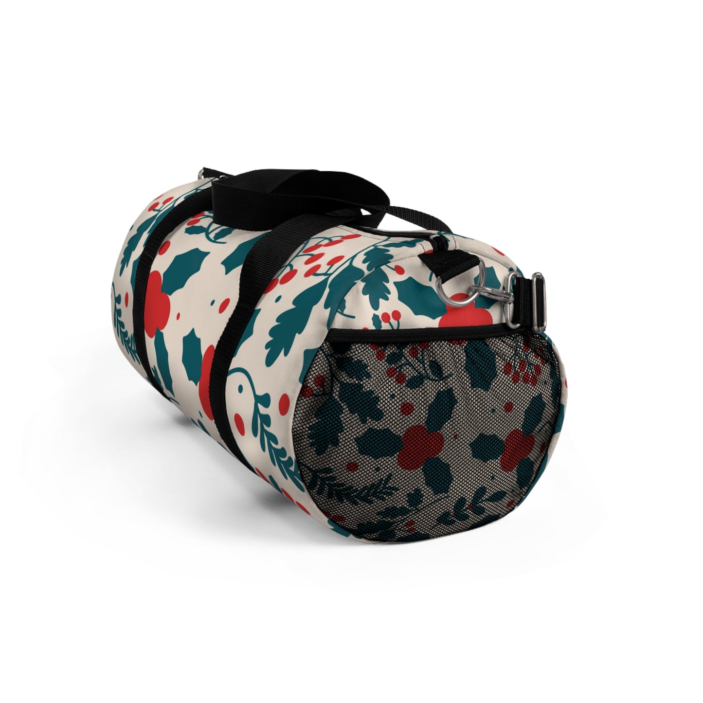 Debajo del bolso de lona de muérdago